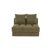 Davie Slipper Chair Olive by Moe's Home Collection