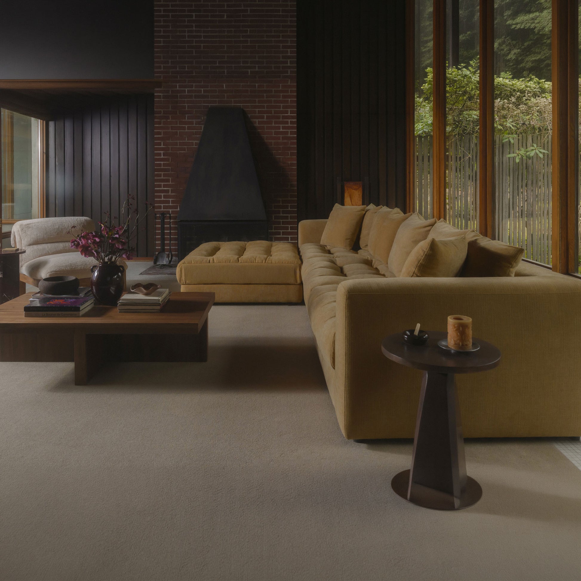 Davie Lounge Modular Sectional Golden Yellow by Moe's Home Collection - view 5