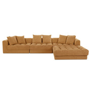 Davie Lounge Modular Sectional Golden Yellow by Moe's Home Collection
