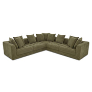 Davie Classic L Modular Sectional Olive by Moe's Home Collection