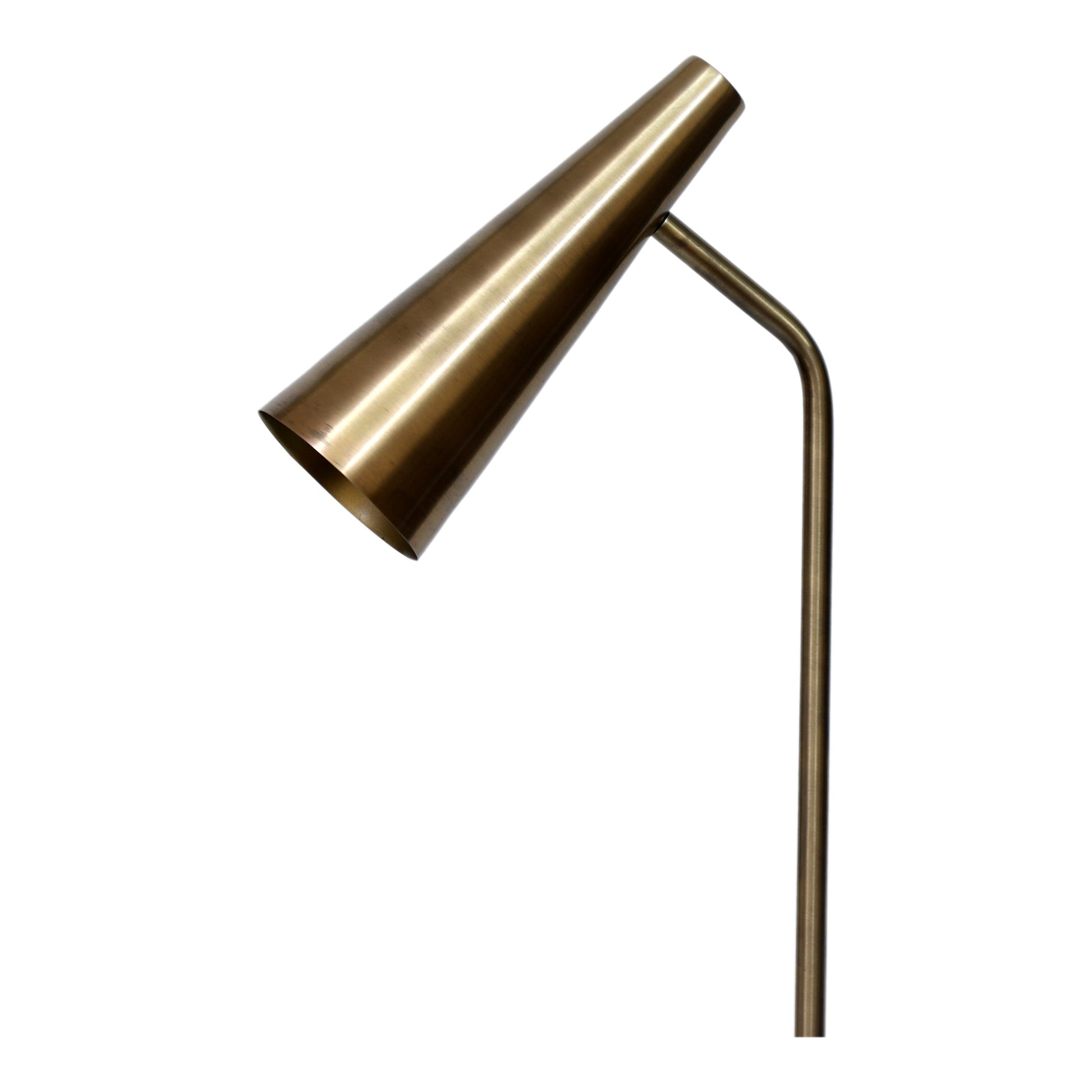 Trumpet Floor Lamp Gold by Moe's Home Collection - view 2
