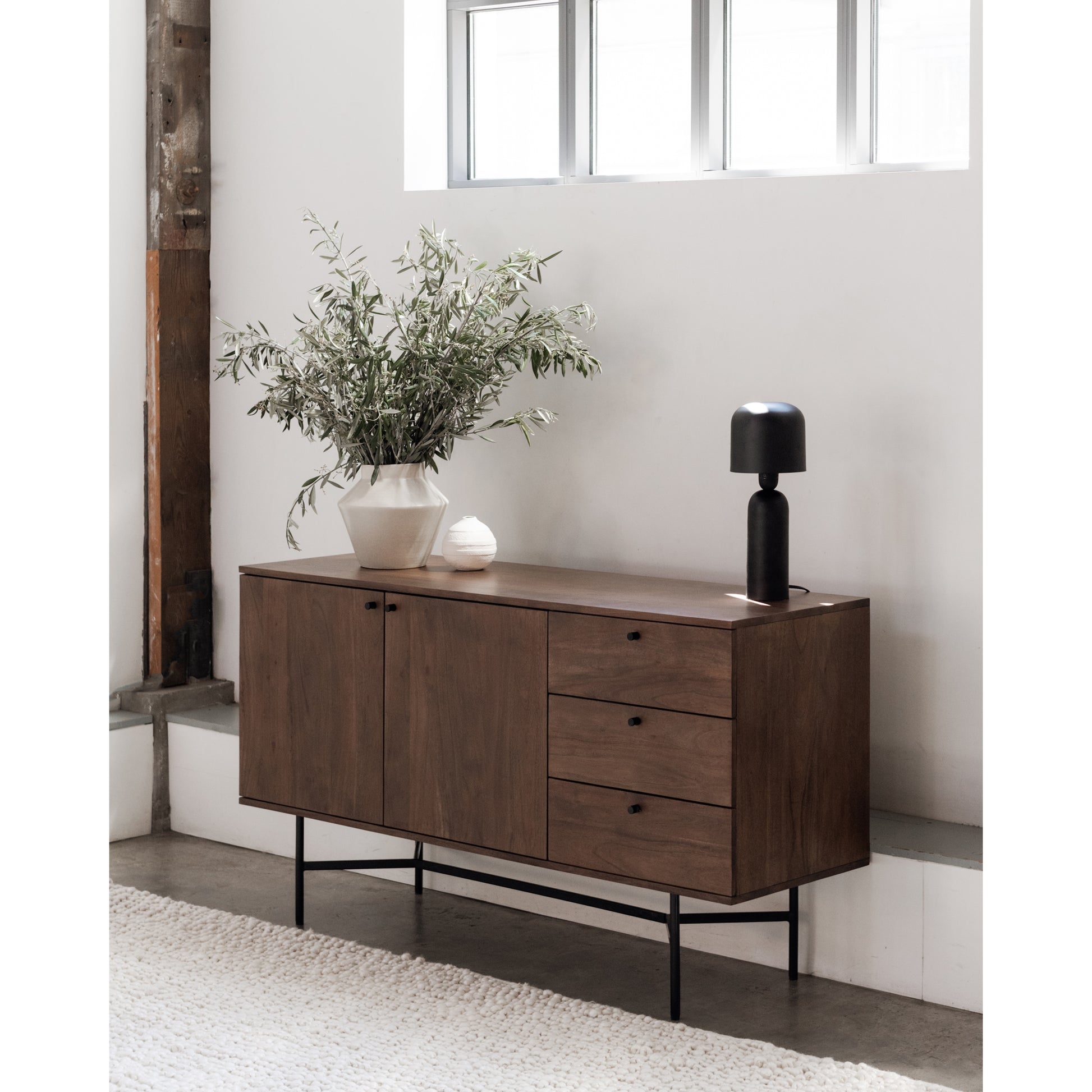 Echo Lamp Black by Moe's Home Collection - view 4