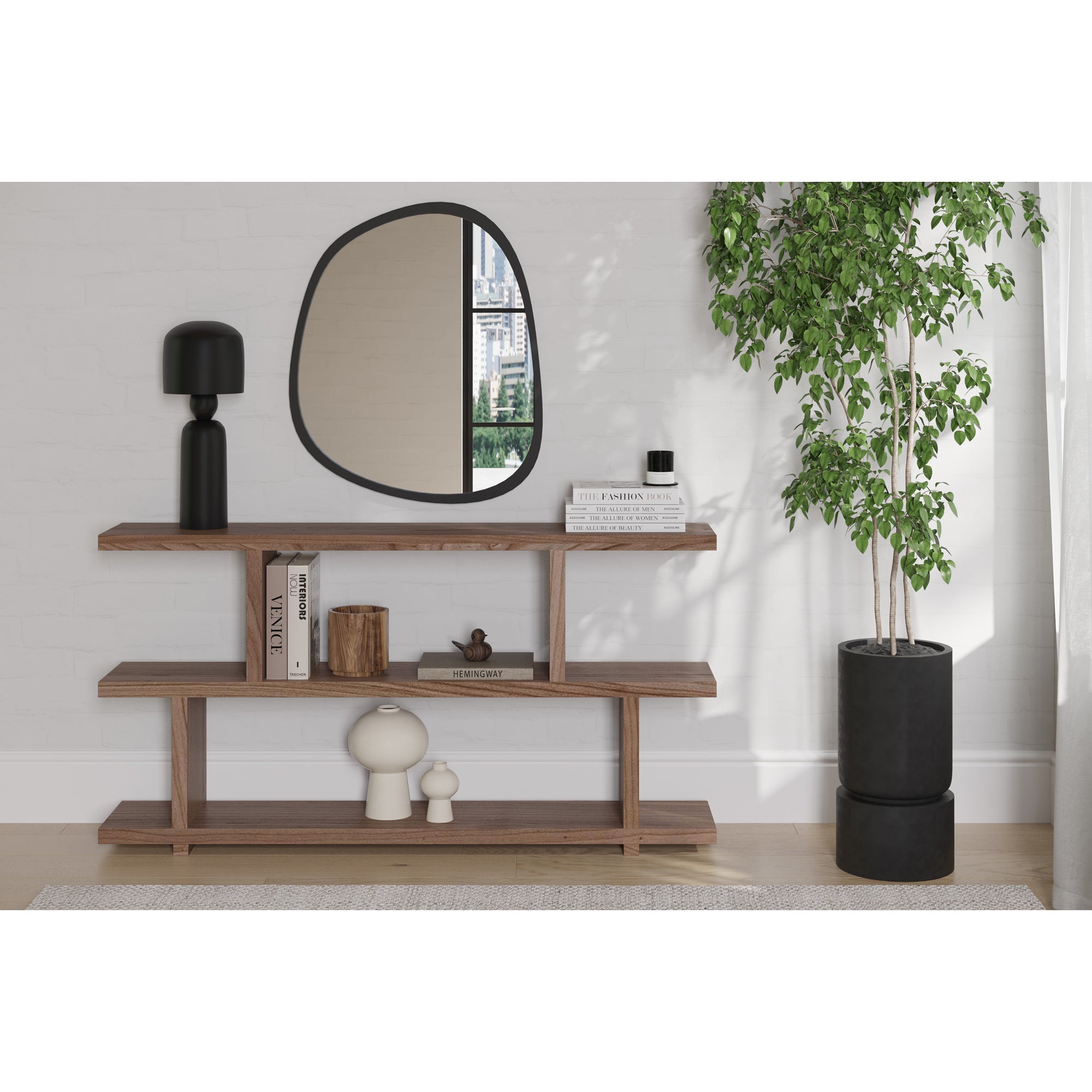 Echo Lamp Black by Moe's Home Collection - view 6