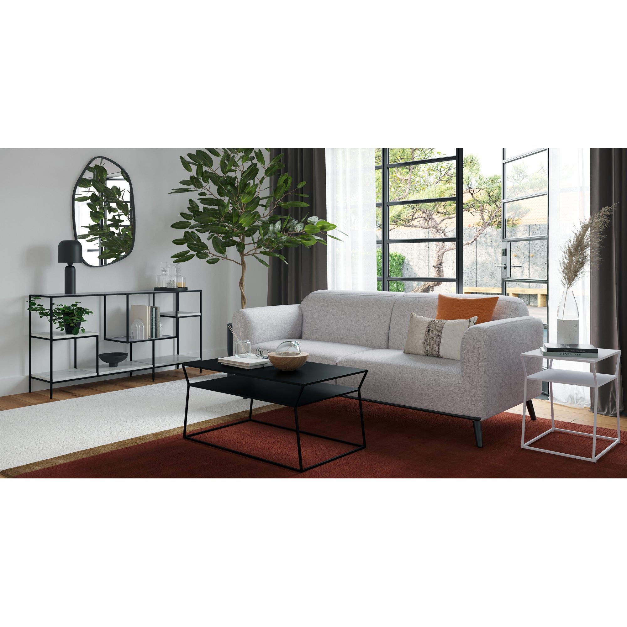 Echo Lamp Black by Moe's Home Collection - view 10