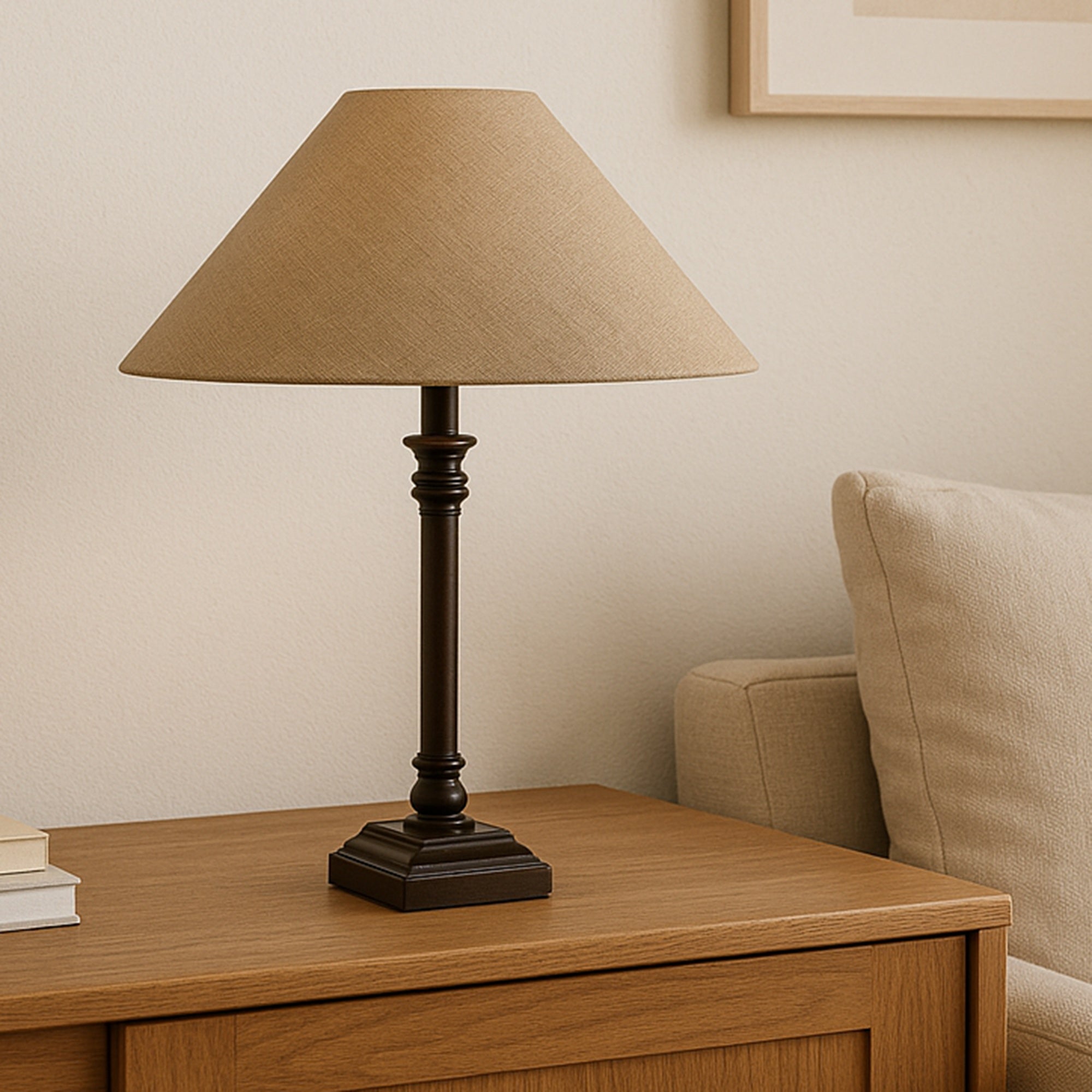 Mayfair Table Lamp Brown by Moe's Home Collection - view 2