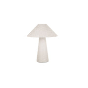 Nori Table Lamp Flecked White by Moe's Home Collection