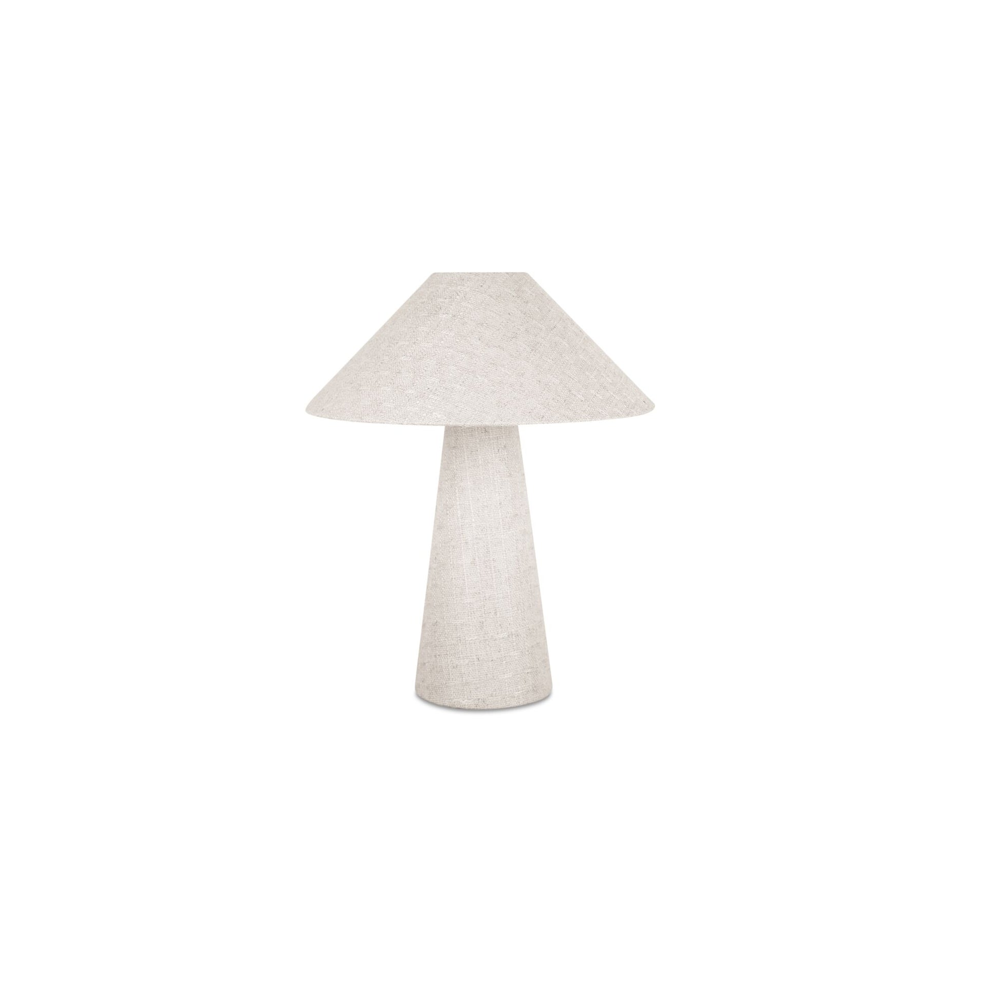 Nori Table Lamp Flecked White by Moe's Home Collection