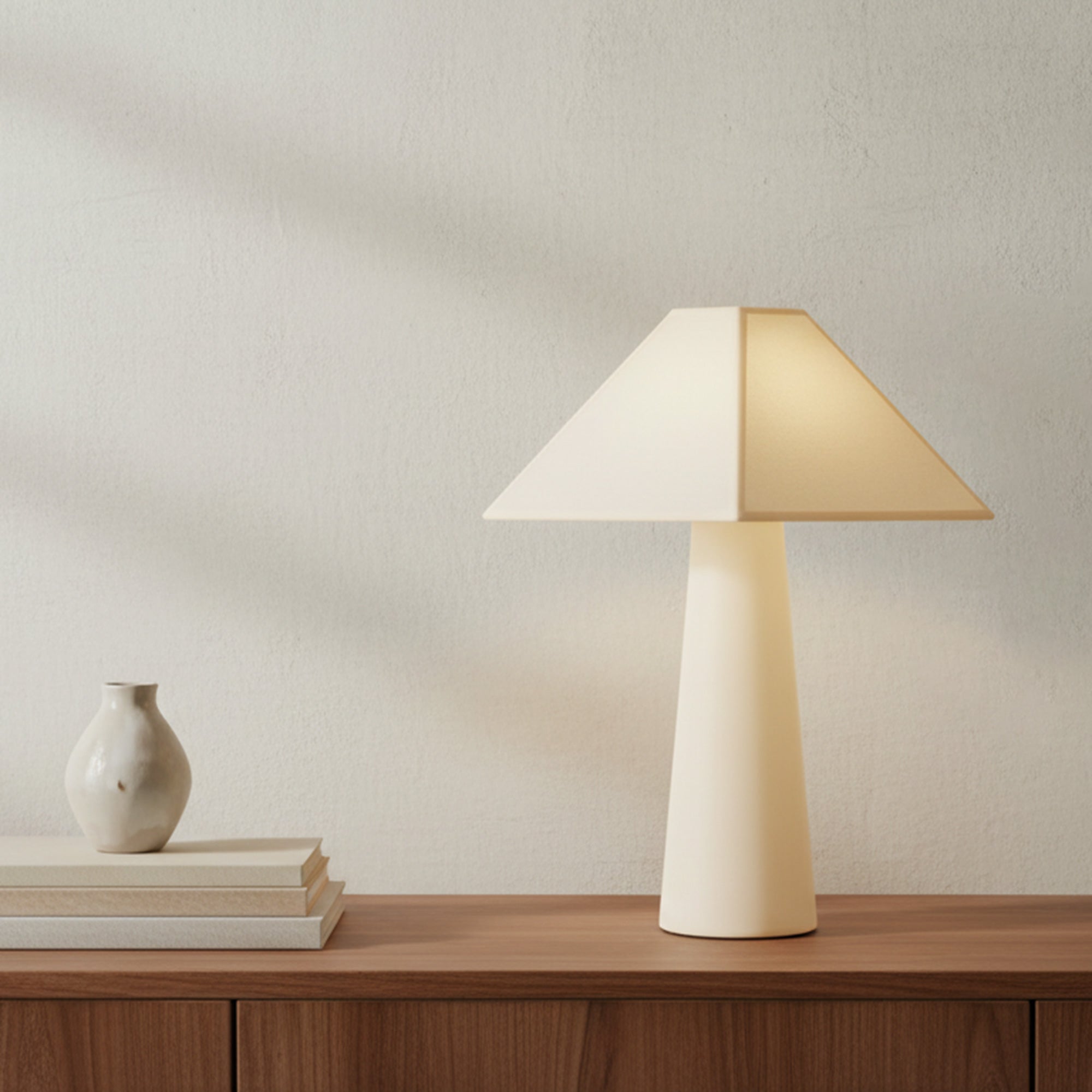 Gigi Table Lamp Cream by Moe's Home Collection - view 2
