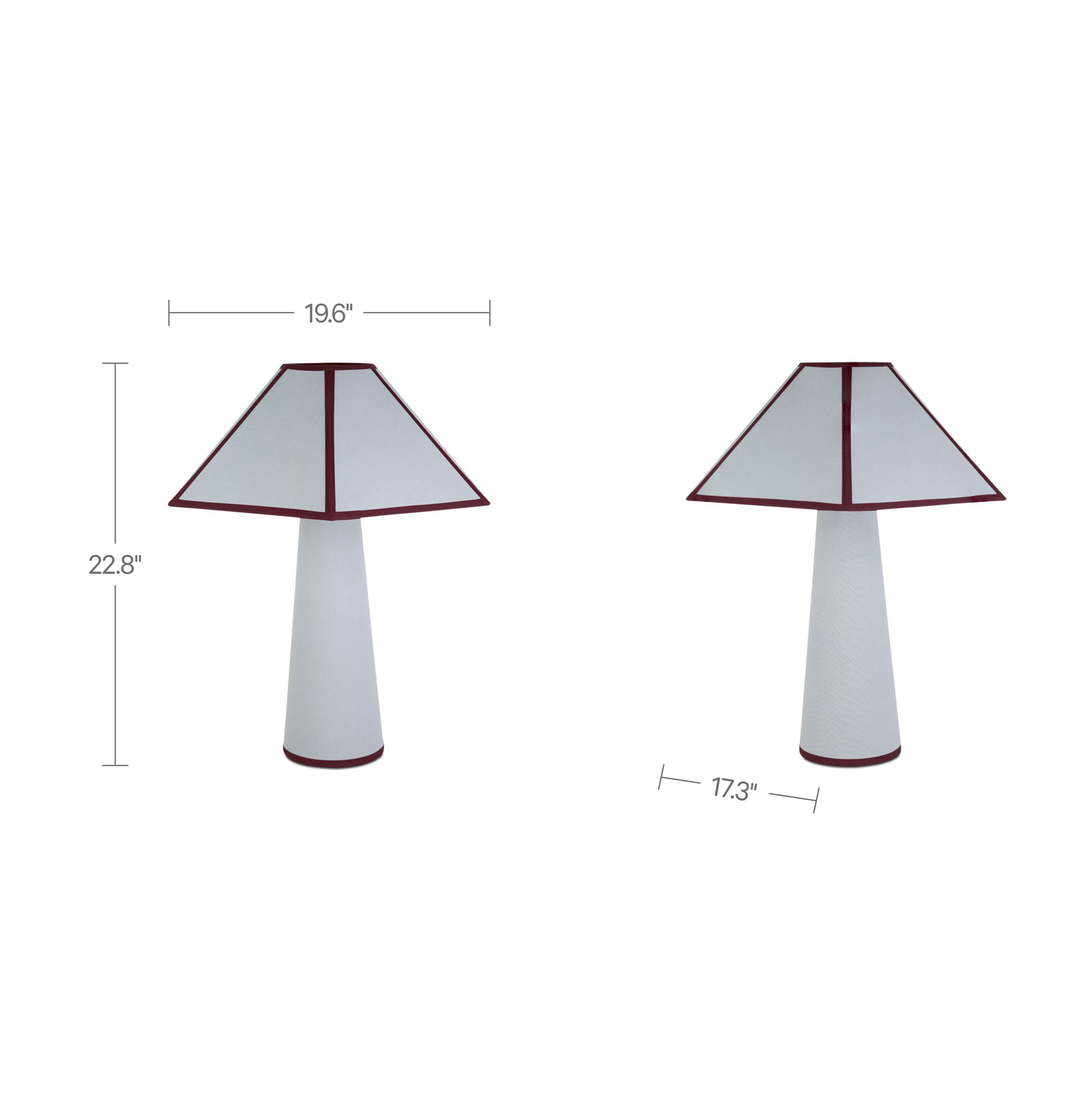 Gigi Table Lamp Light Blue by Moe's Home Collection - view 3