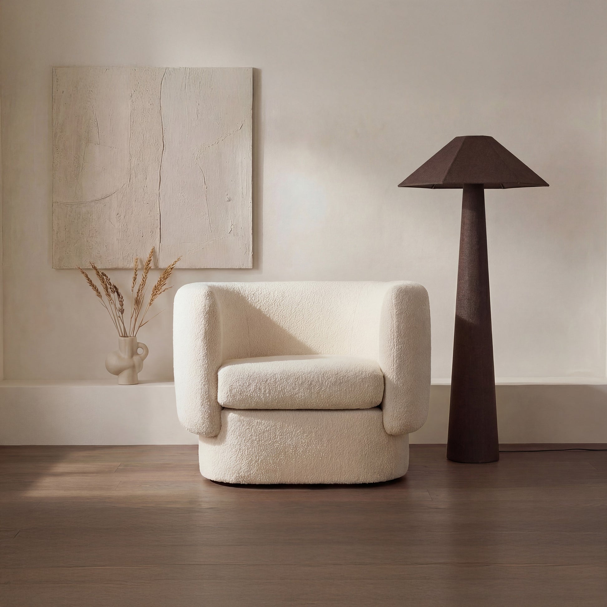 Gigi Floor Lamp Dark Brown by Moe's Home Collection - view 2