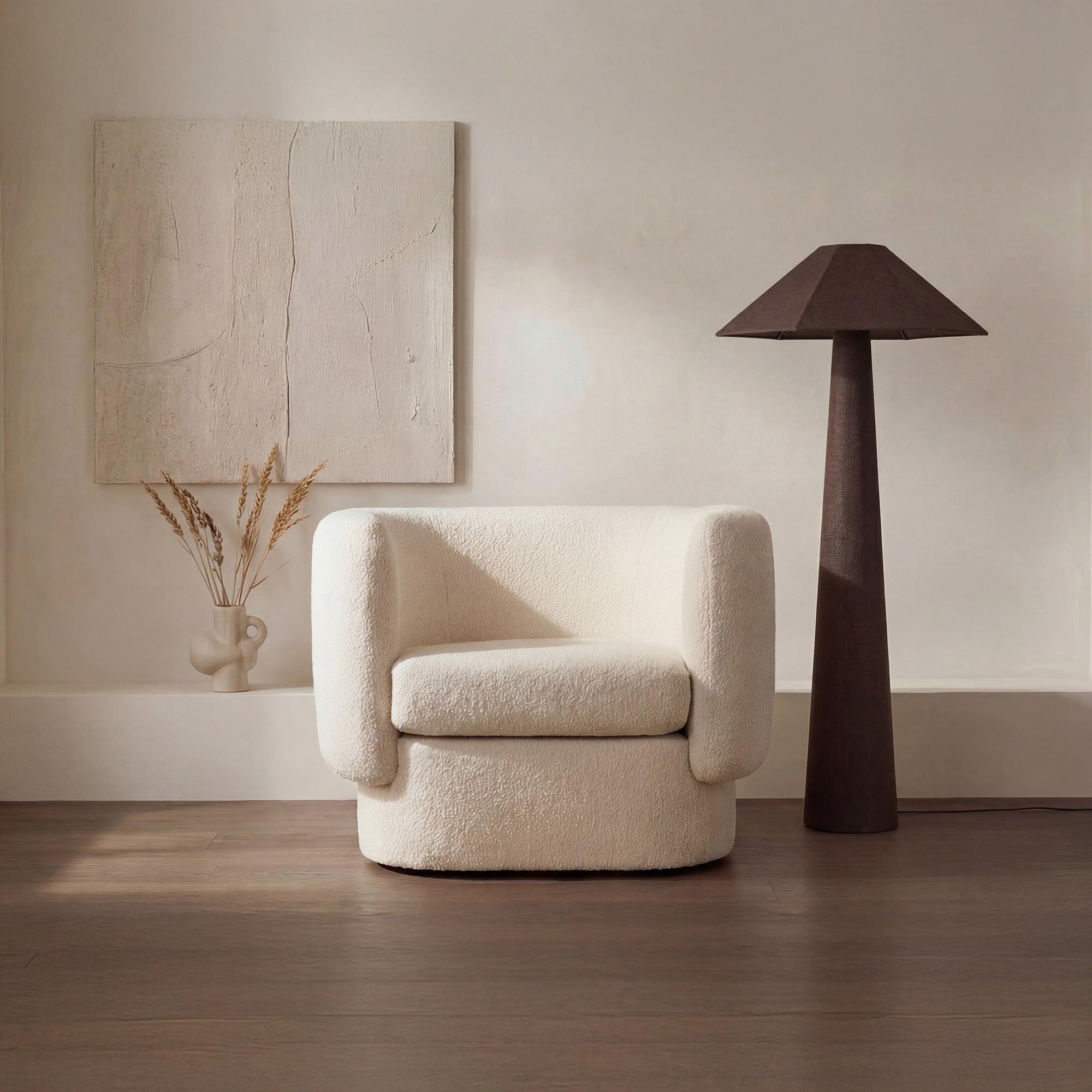 Gigi Floor Lamp Dark Brown by Moe's Home Collection - view 2