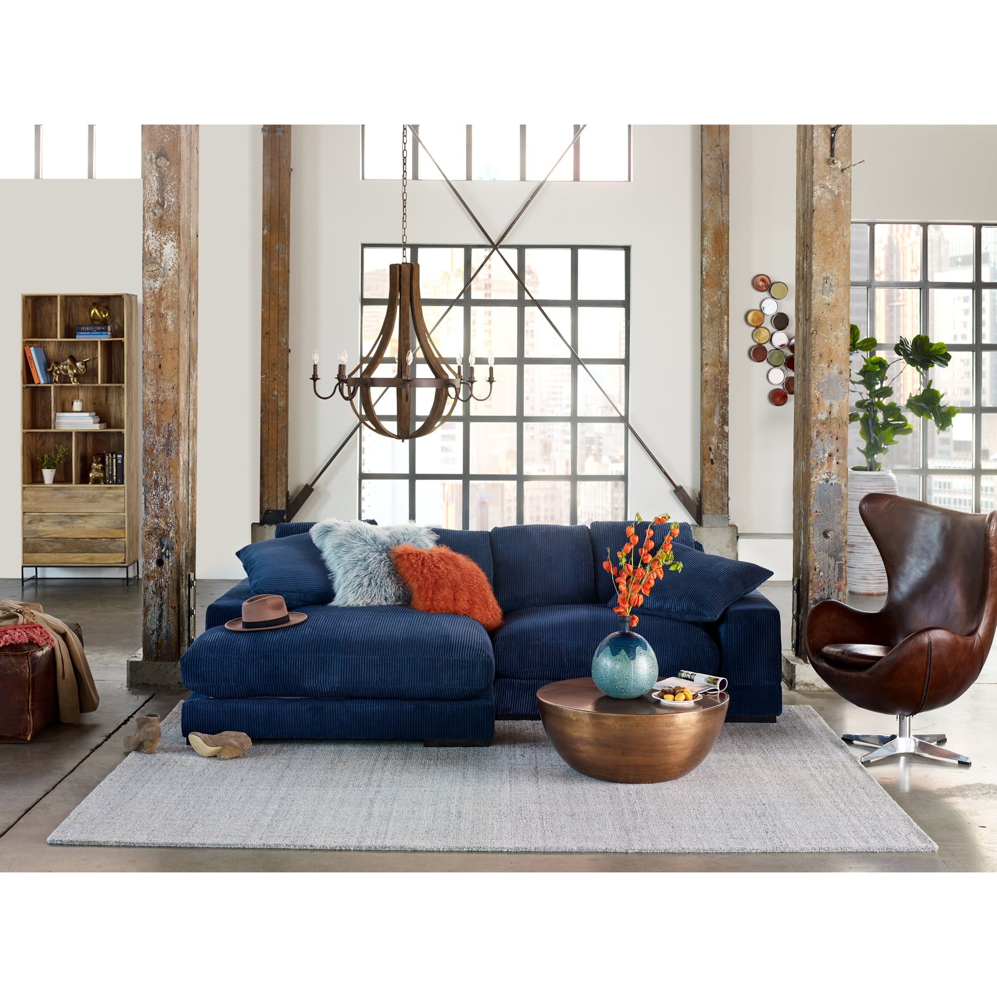 Conga Coffee Table Copper by Moe's Home Collection - view 4