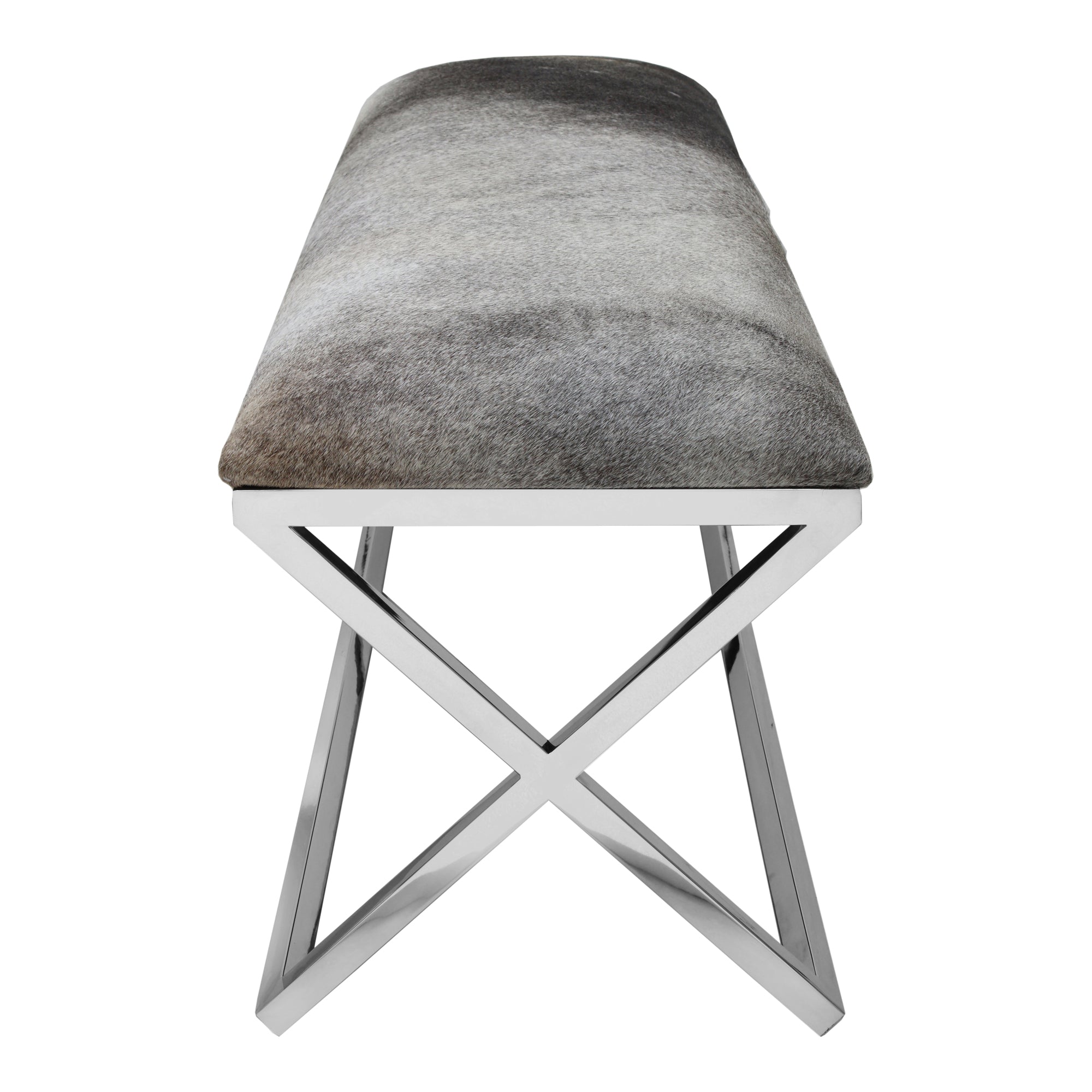 Rossi Bench Grey by Moe's Home Collection - view 3