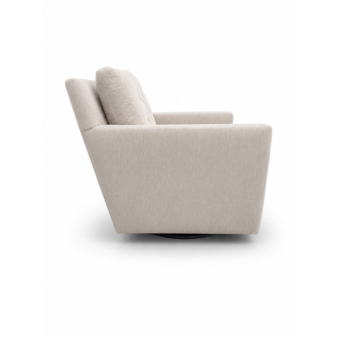 Oxford Swivel Chair in Lambert Fog
