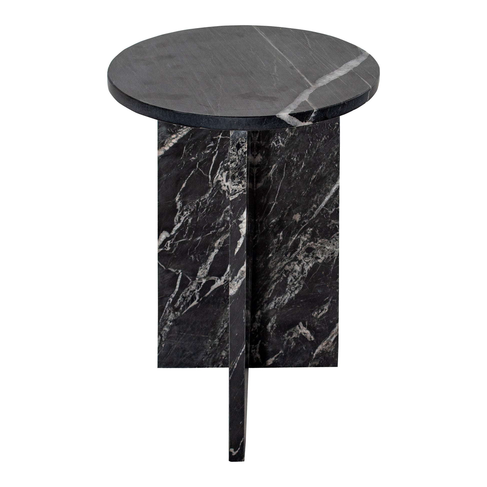 Grace Accent Table Black Marble by Moe's Home Collection