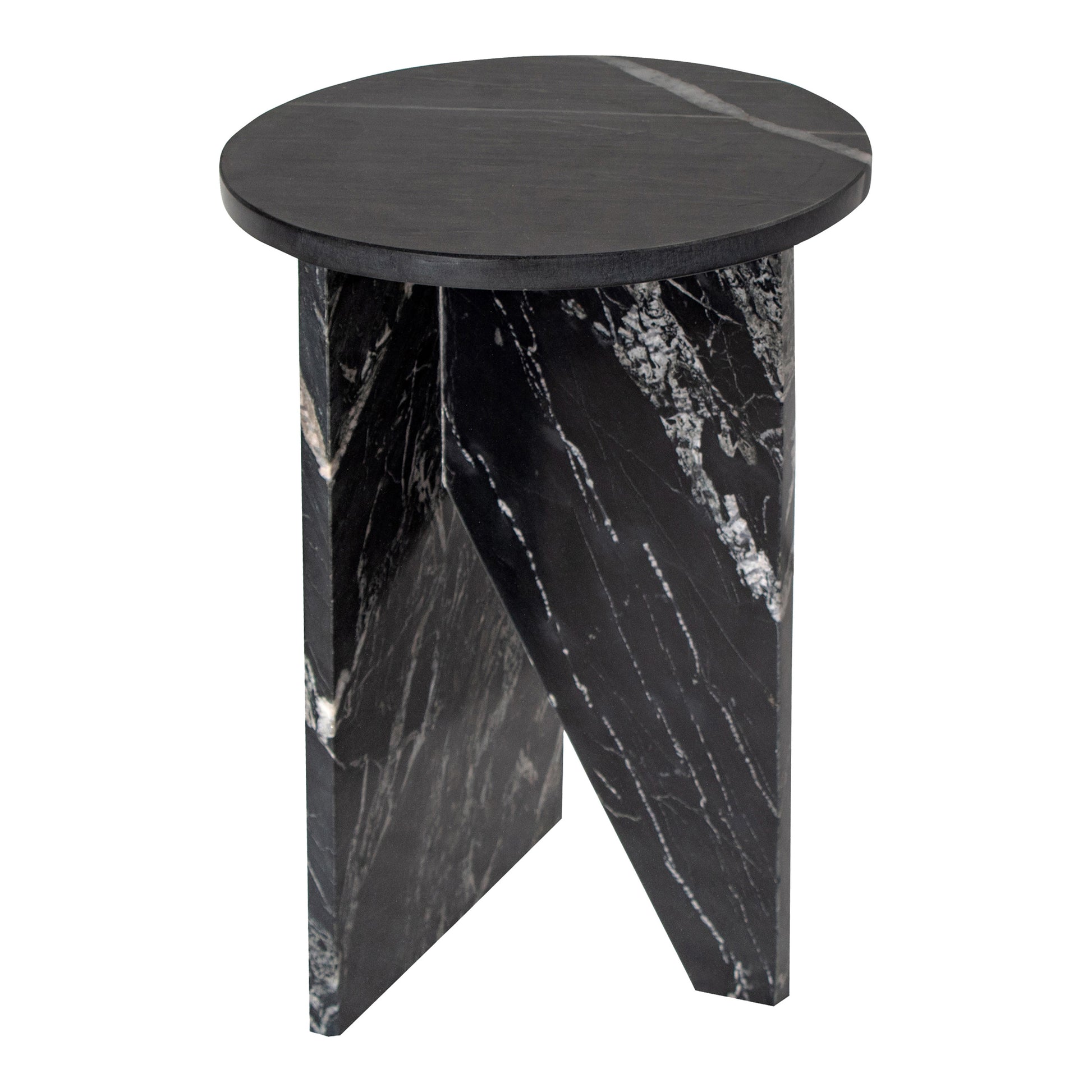 Grace Accent Table Black Marble by Moe's Home Collection - view 3