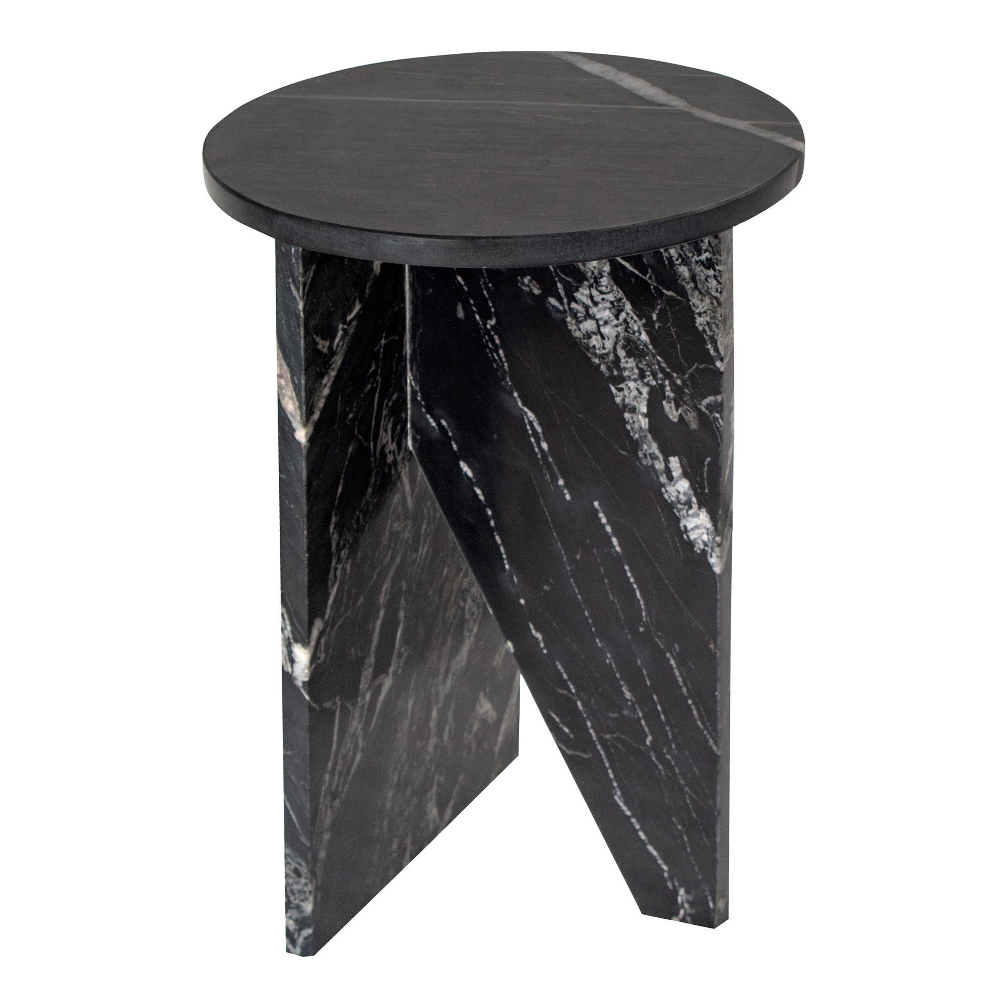 Grace Accent Table Black Marble by Moe's Home Collection - view 3