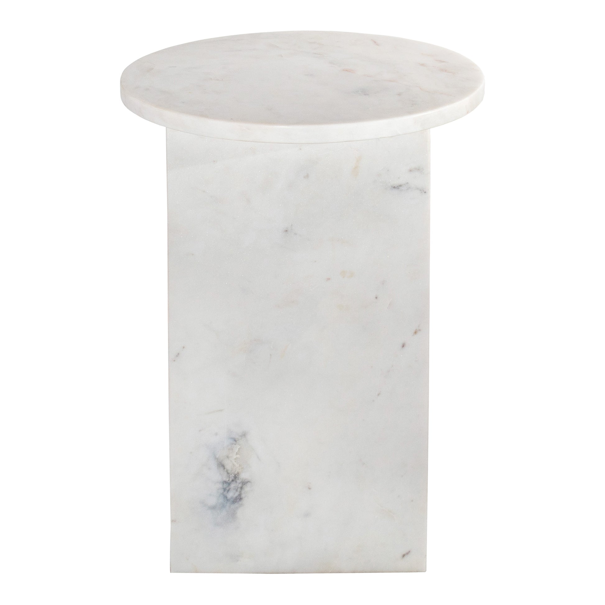 Grace Accent Table White Marble by Moe's Home Collection - view 2