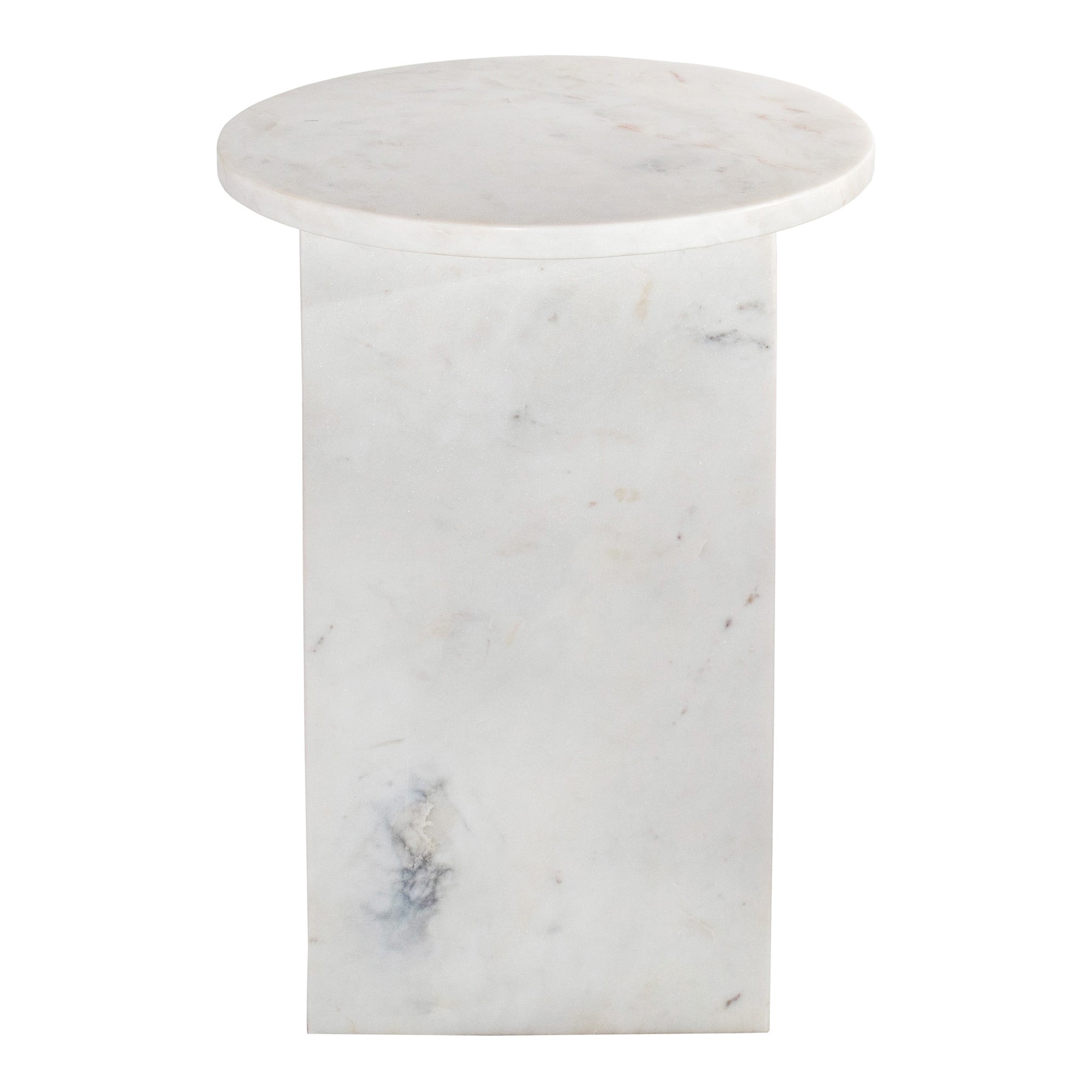 Grace Accent Table White Marble by Moe's Home Collection - view 2