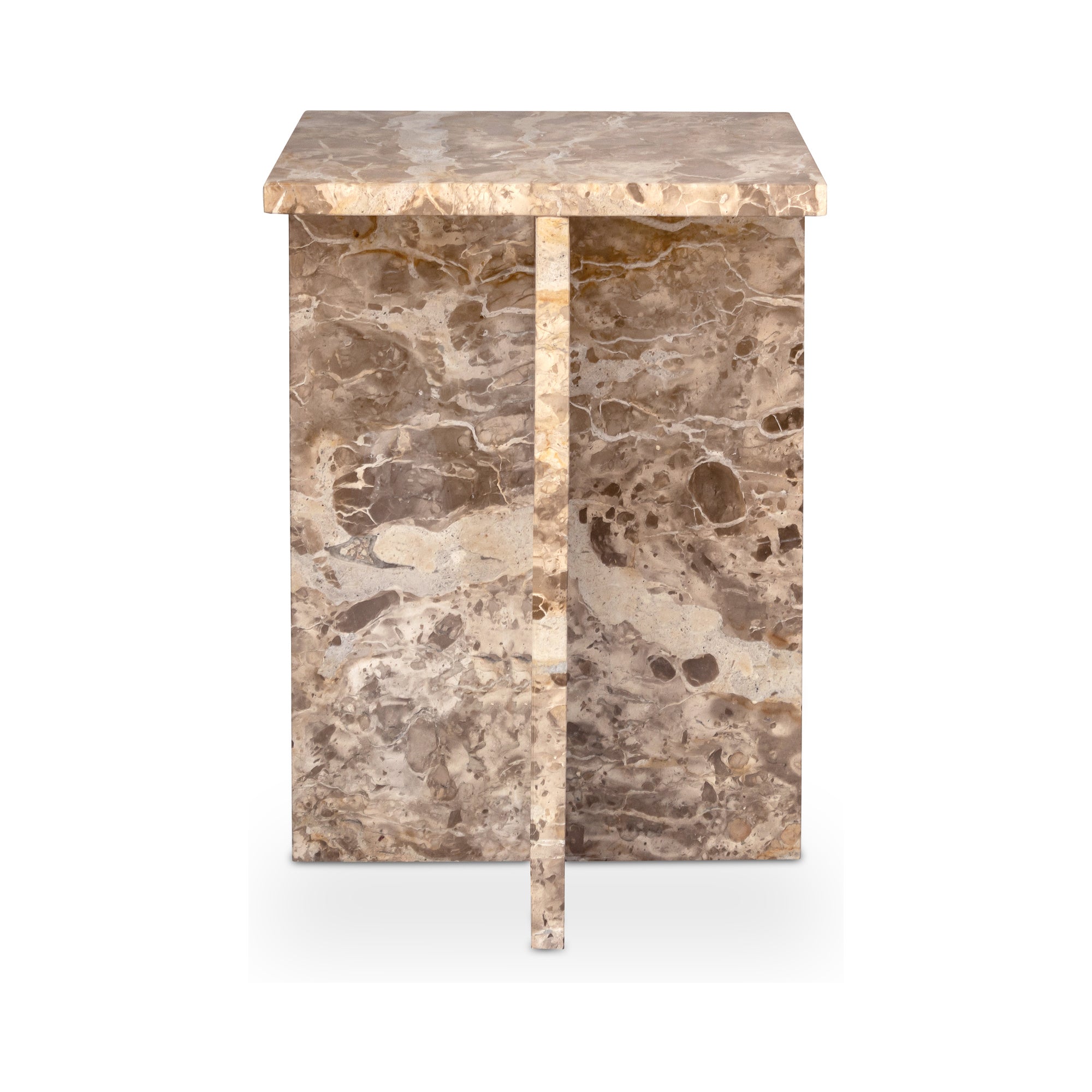 Blair Accent Table Panther Marble by Moe's Home Collection