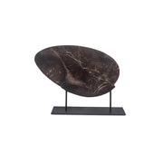Galen Sculpture Saint Laurent Brown Marble by Moe's Home Collection
