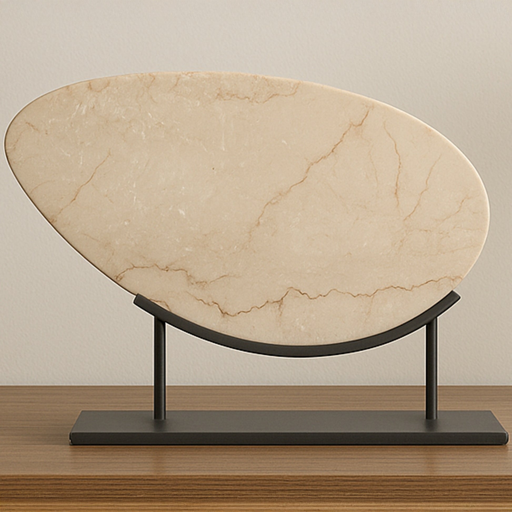Galen Sculpture Botticino Beige Marble by Moe's Home Collection - view 2