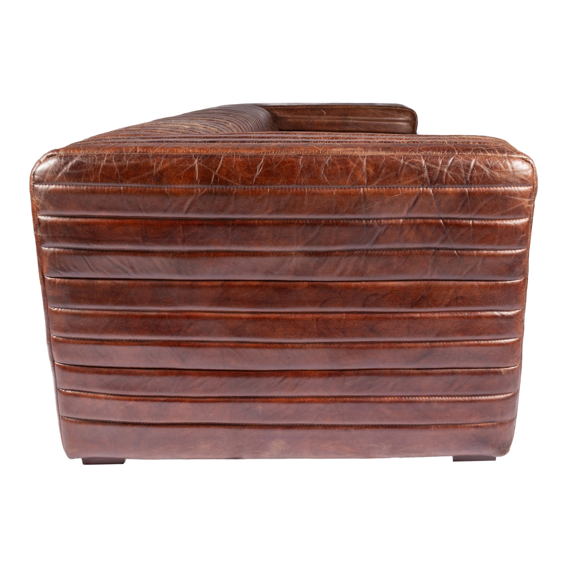 Castle Sofa Dark Brown by Moe's Home Collection - view 3