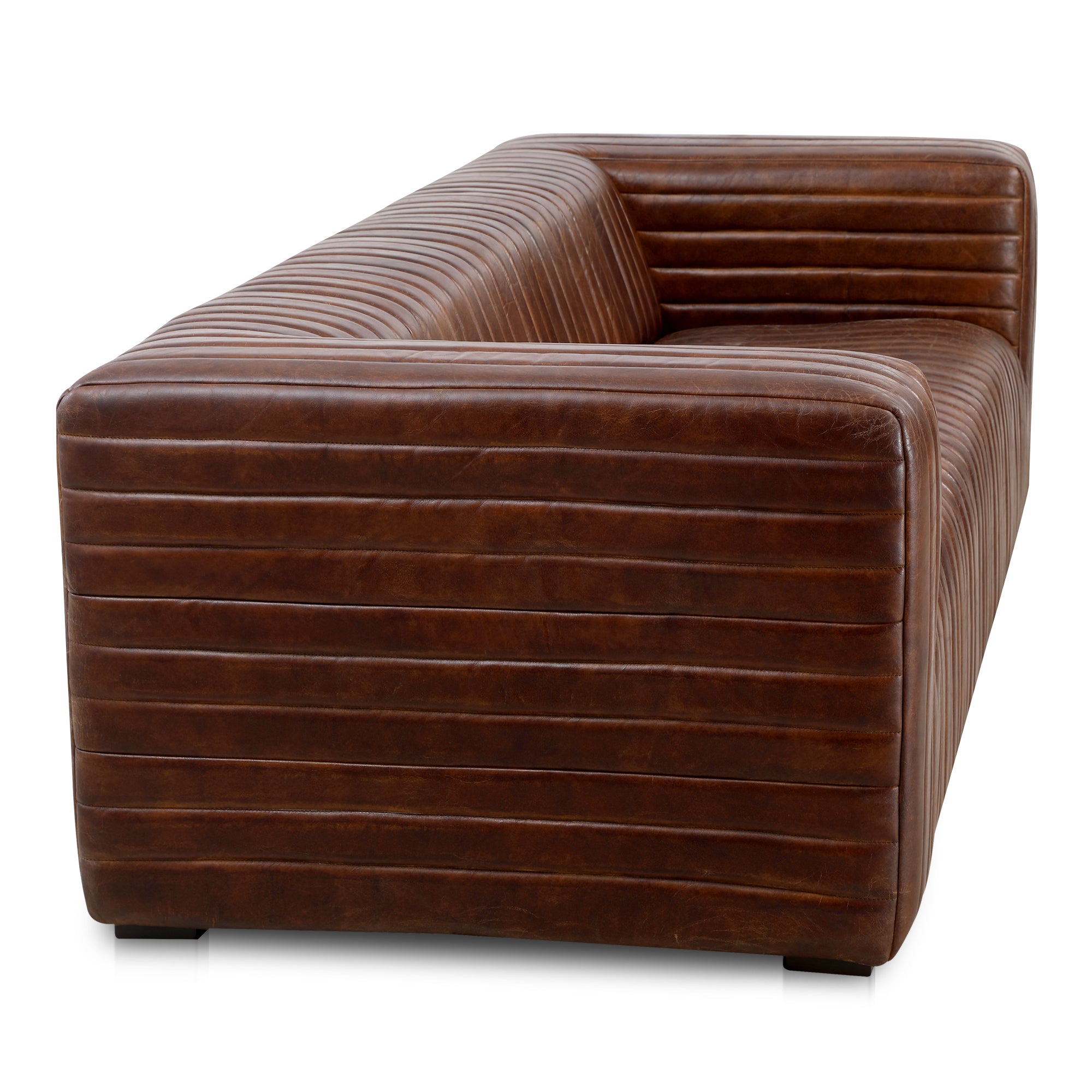 Castle Sofa Dark Brown by Moe's Home Collection - view 4
