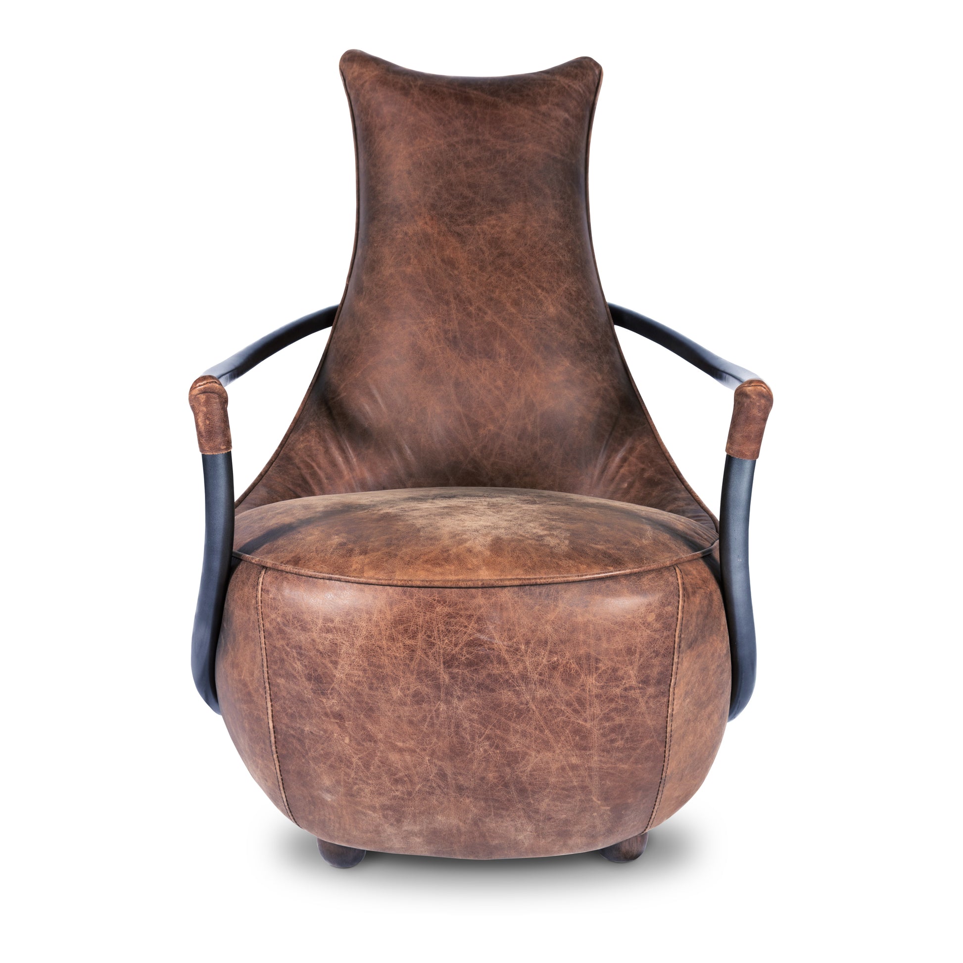 Carlisle Club Chair Brown by Moe's Home Collection