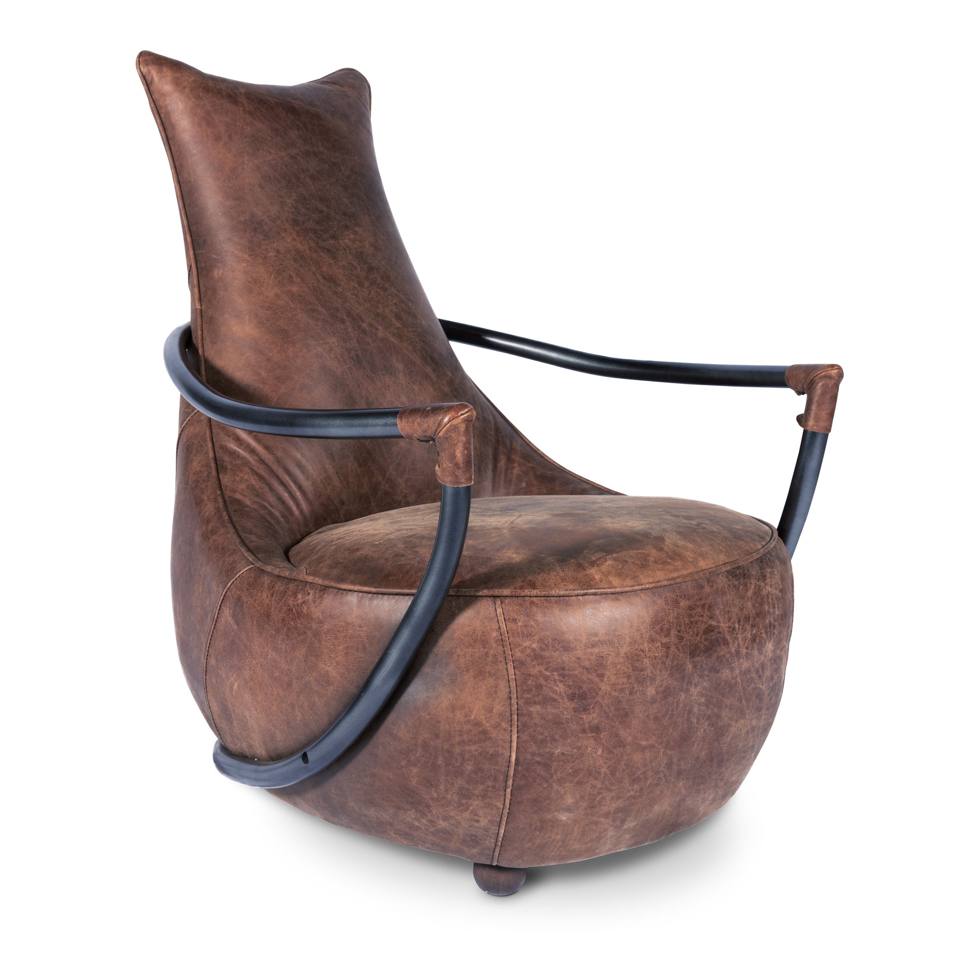 Carlisle Club Chair Brown by Moe's Home Collection - view 2