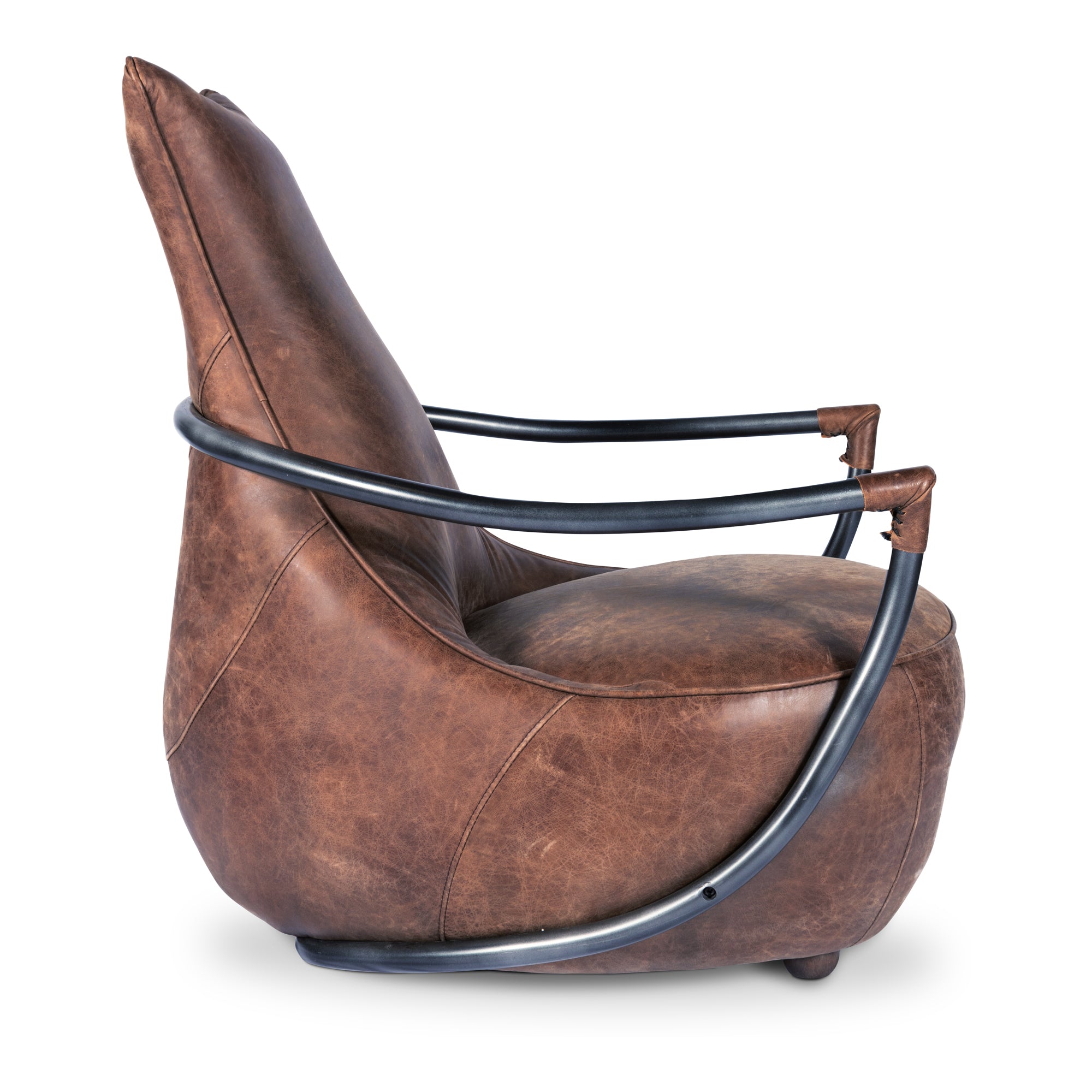 Carlisle Club Chair Brown by Moe's Home Collection - view 3