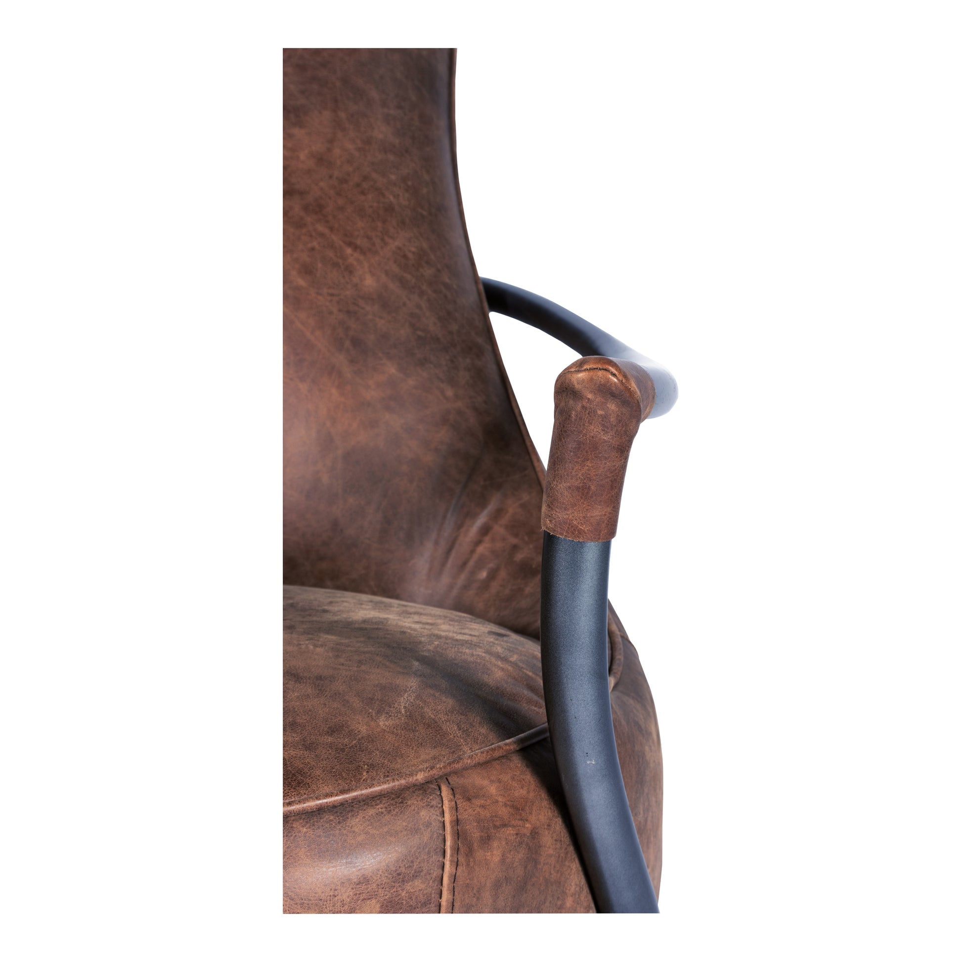 Carlisle Club Chair Brown by Moe's Home Collection - view 6