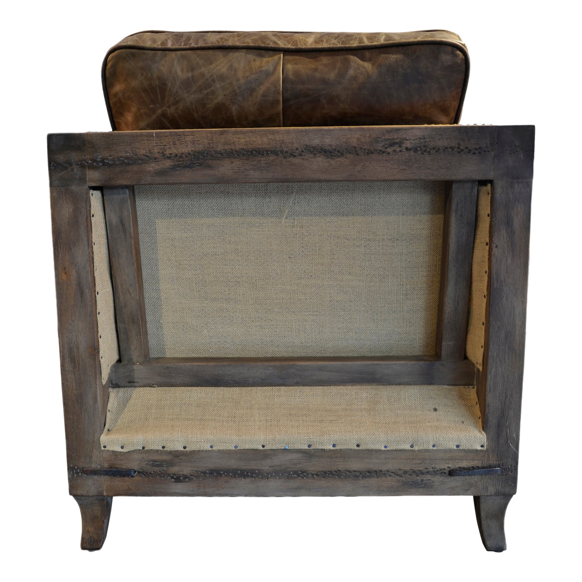 Darlington Club Chair Light Brown by Moe's Home Collection - view 3