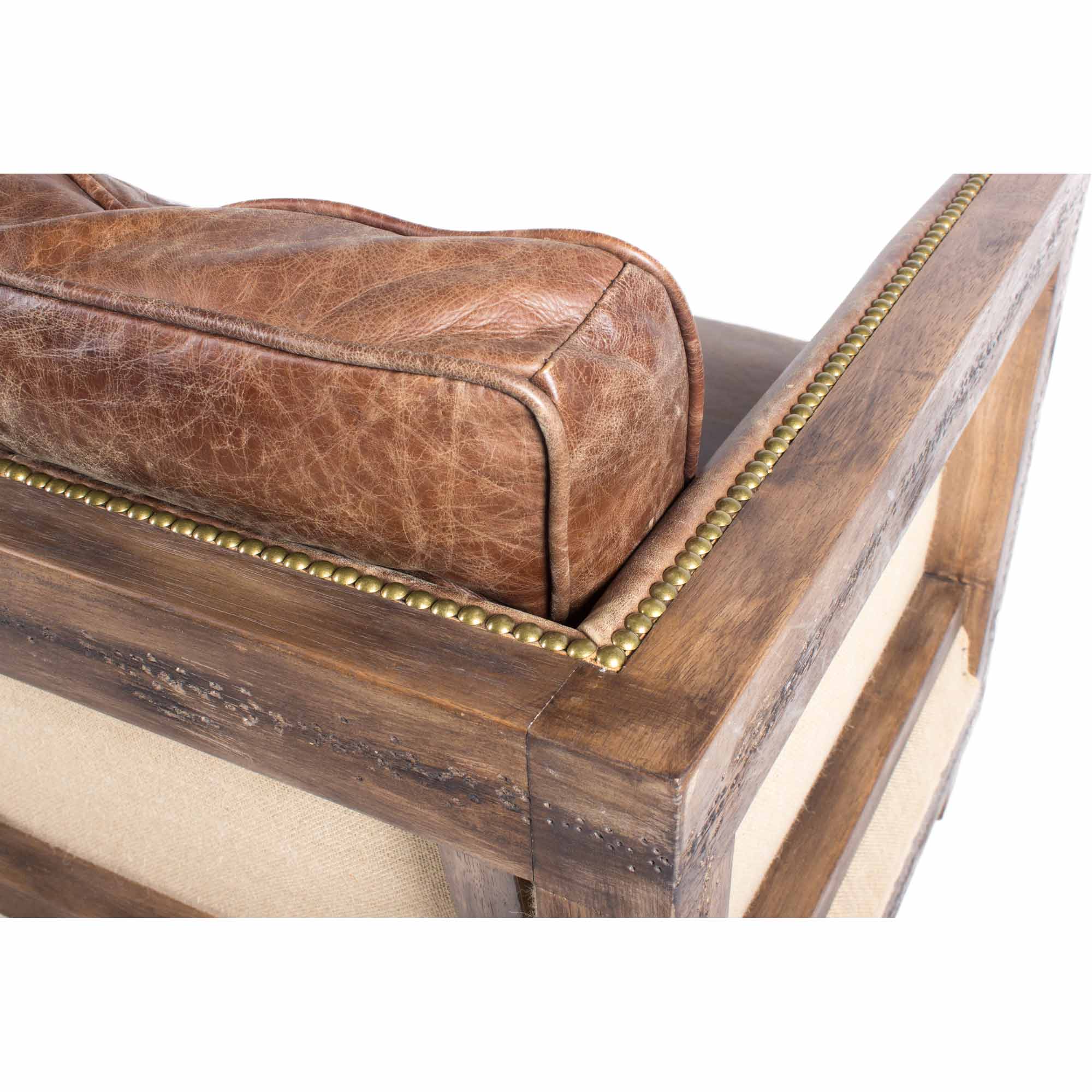 Darlington Sofa Light Brown by Moe's Home Collection - view 7