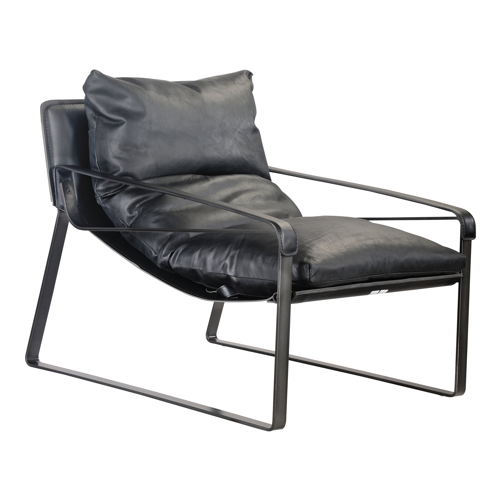 Connor Club Chair Black by Moe's Home Collection - view 2