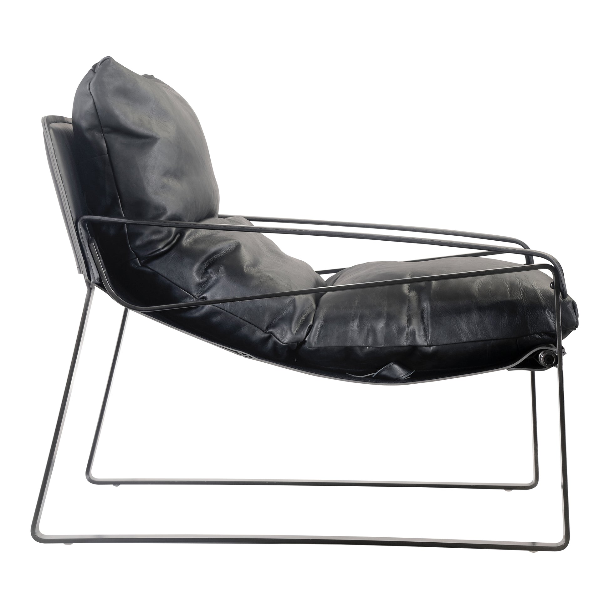 Connor Club Chair Black by Moe's Home Collection - view 3