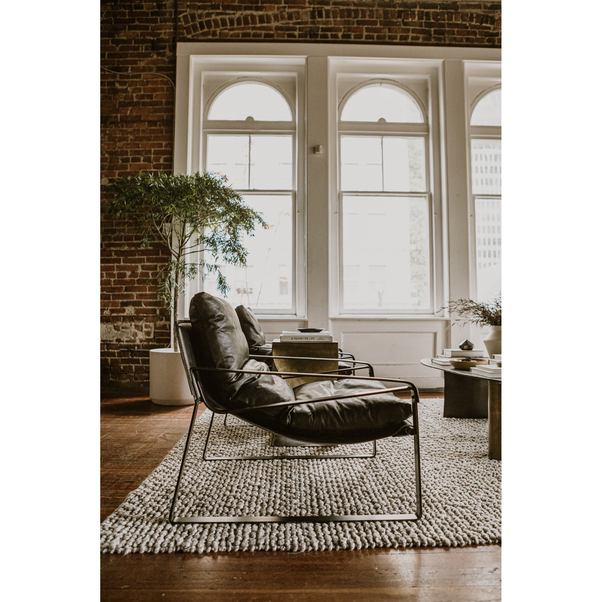 Connor Club Chair Black by Moe's Home Collection - view 9