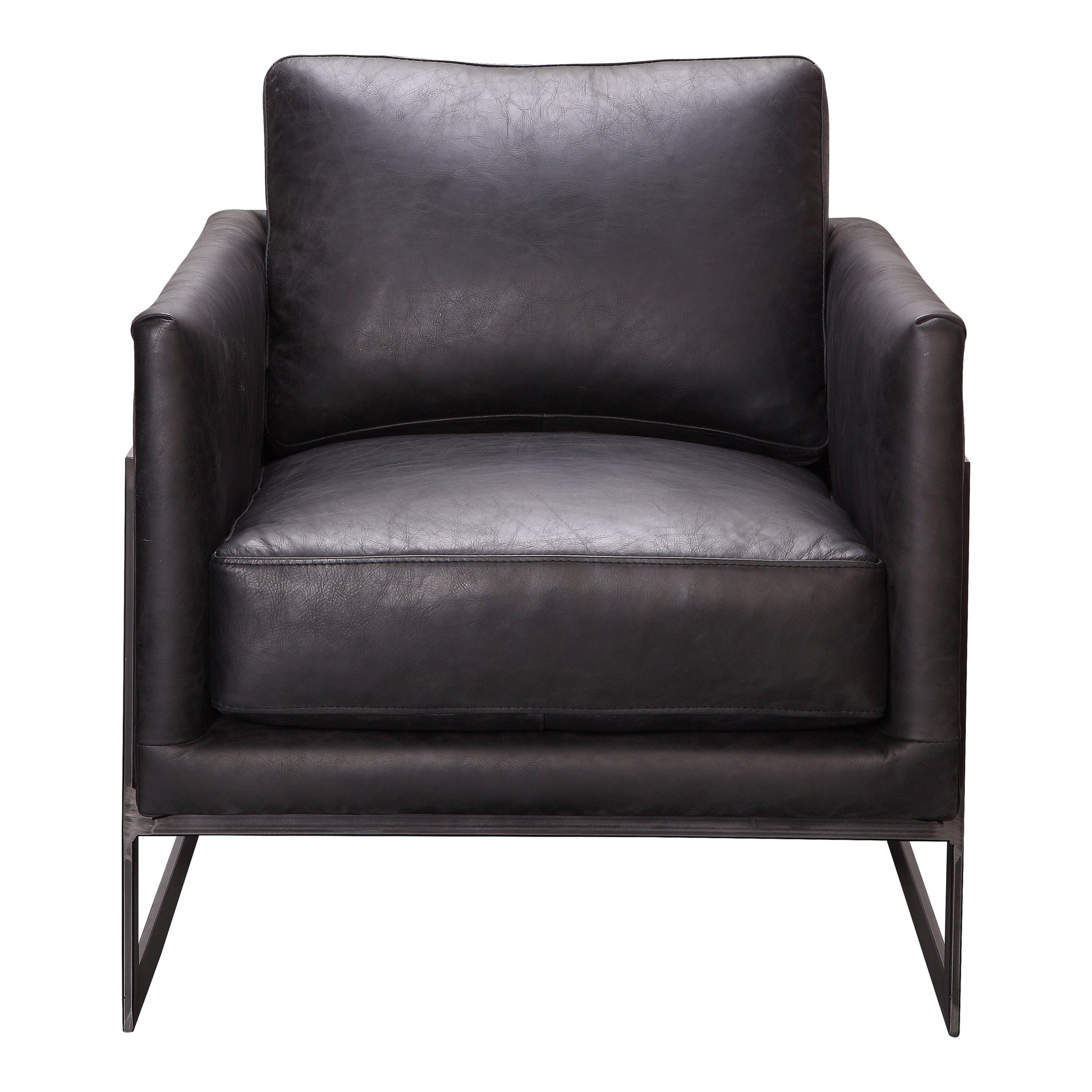 Luxley Club Chair Black by Moe's Home Collection