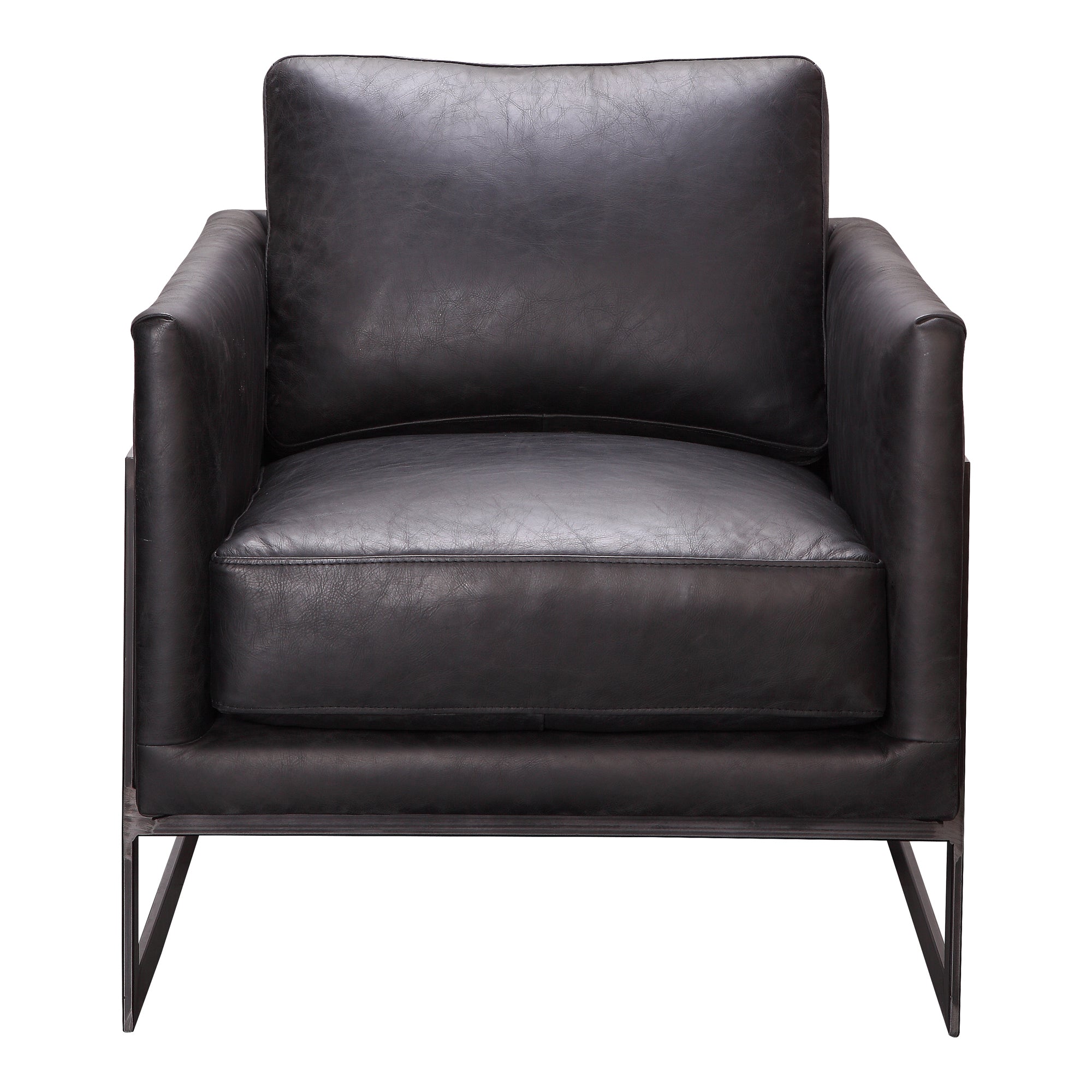Luxley Club Chair Black by Moe's Home Collection