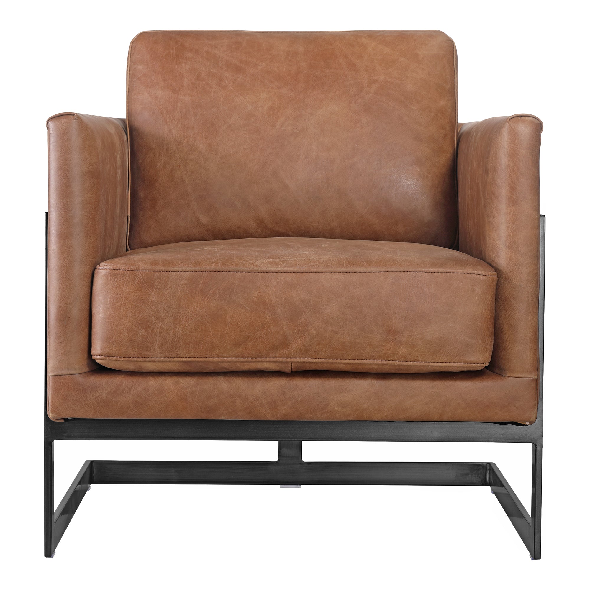 Luxley Club Chair Brown by Moe's Home Collection