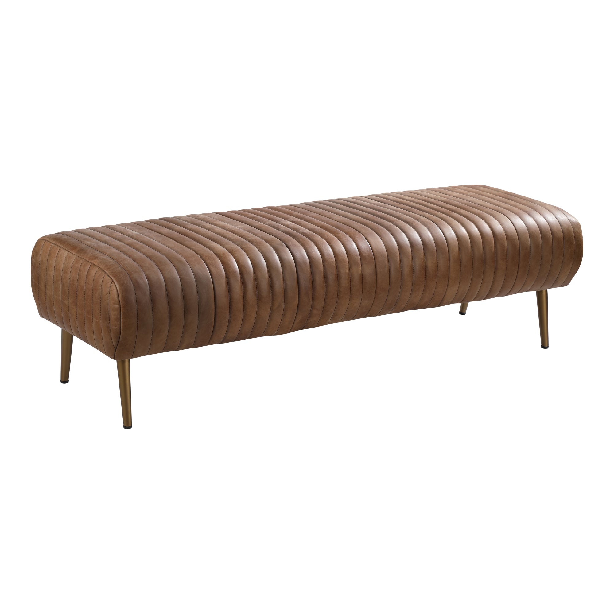 Endora Bench Open Road Brown by Moe's Home Collection - view 2