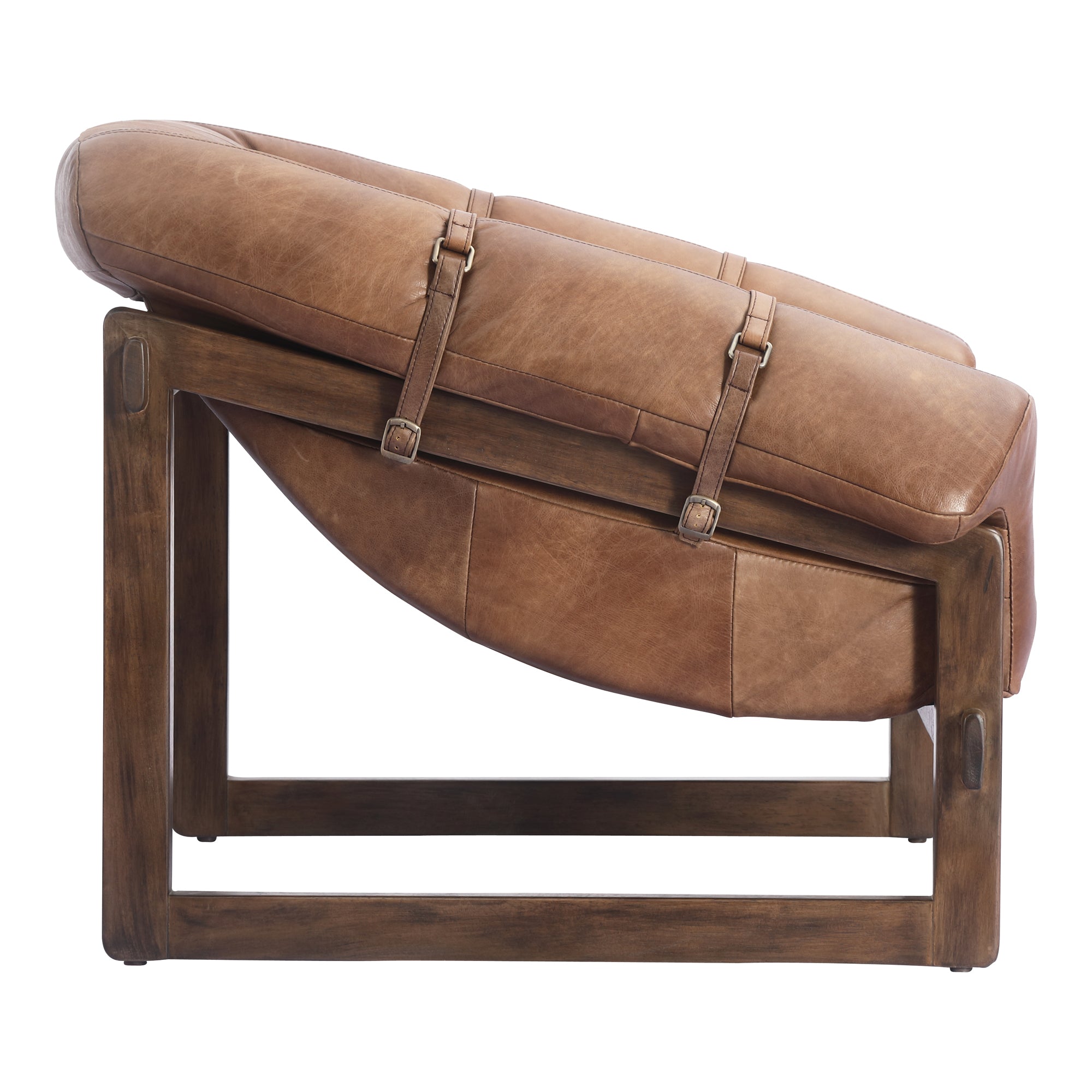 Bellos Accent Chair Open Road Brown by Moe's Home Collection - view 3