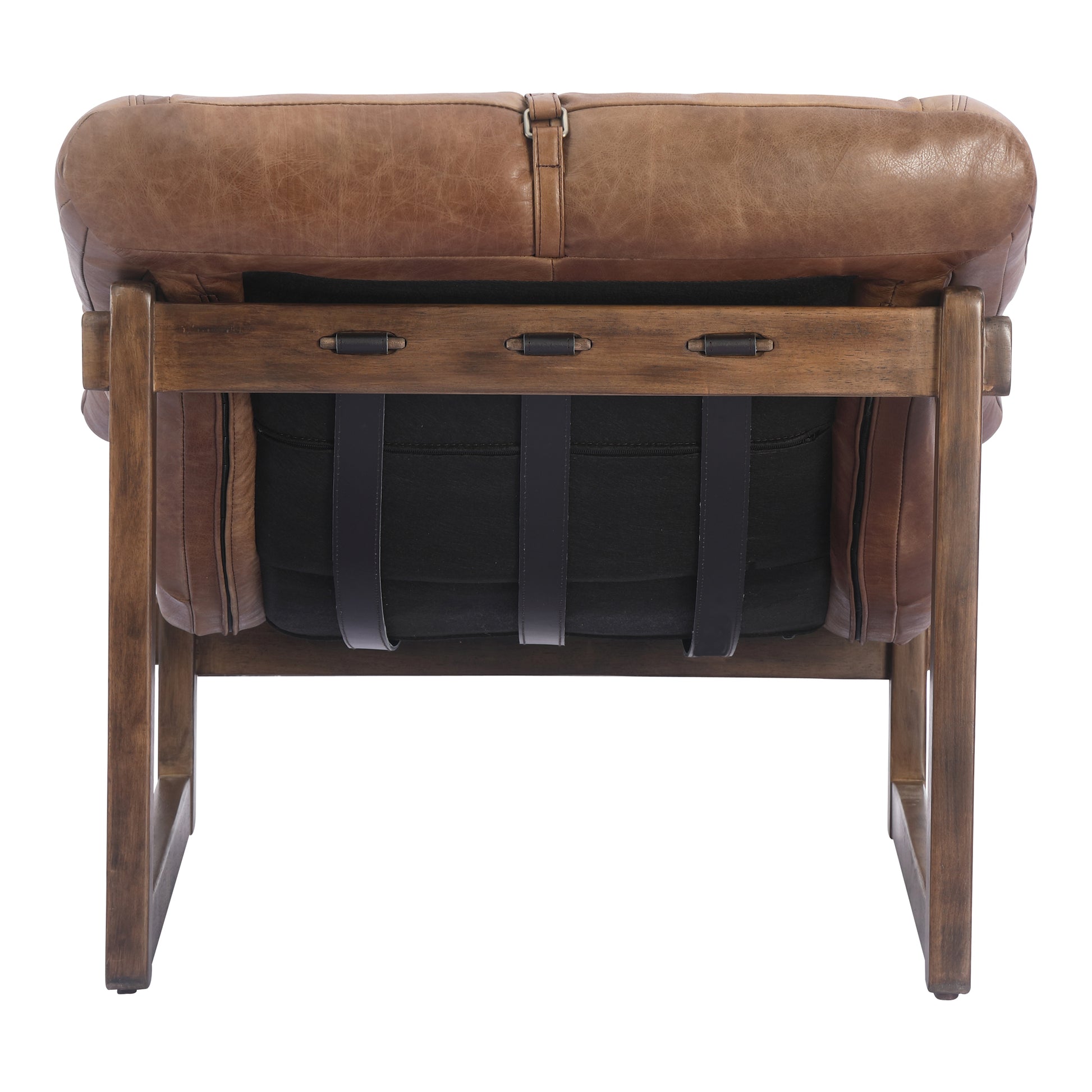 Bellos Accent Chair Open Road Brown by Moe's Home Collection - view 4