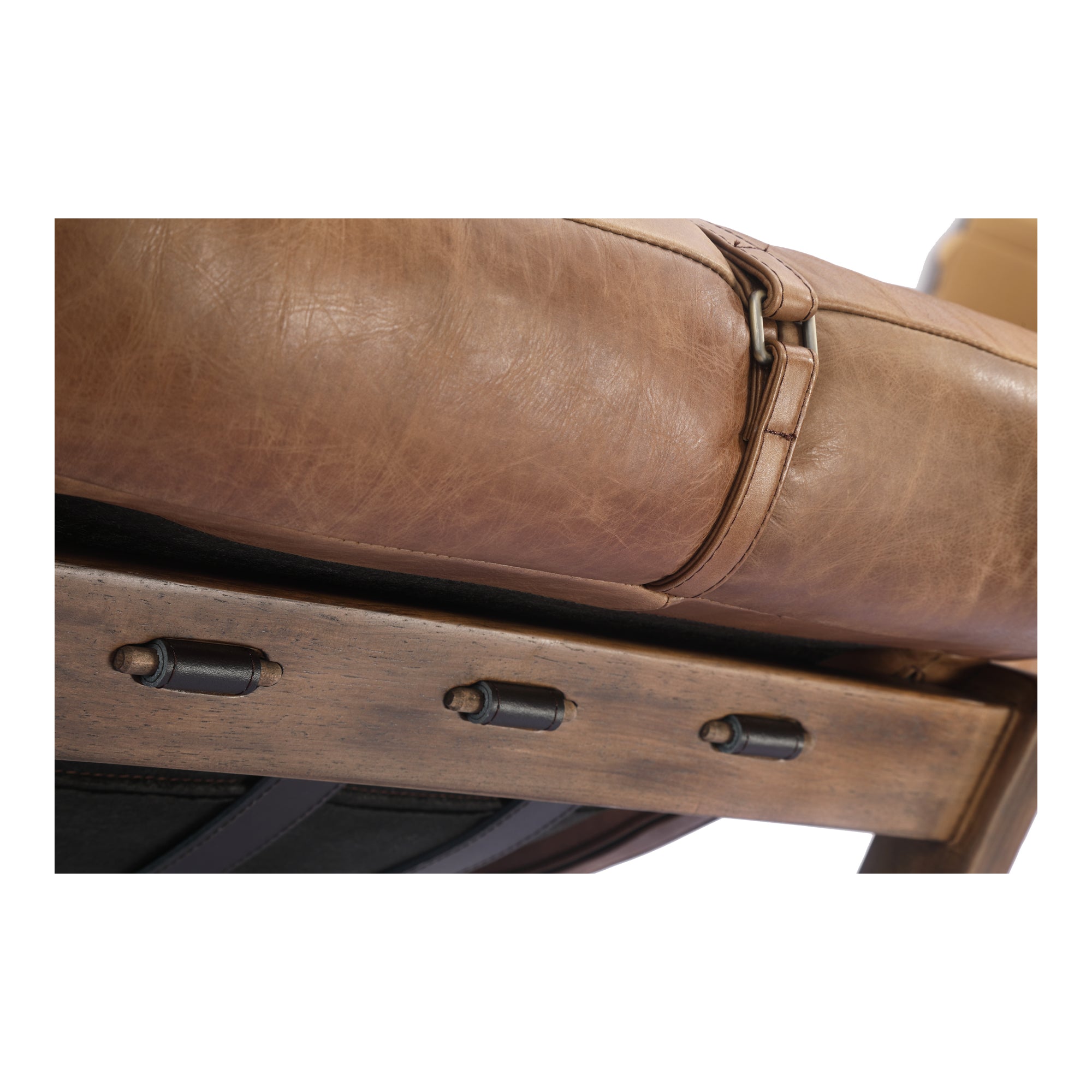 Bellos Accent Chair Open Road Brown by Moe's Home Collection - view 7