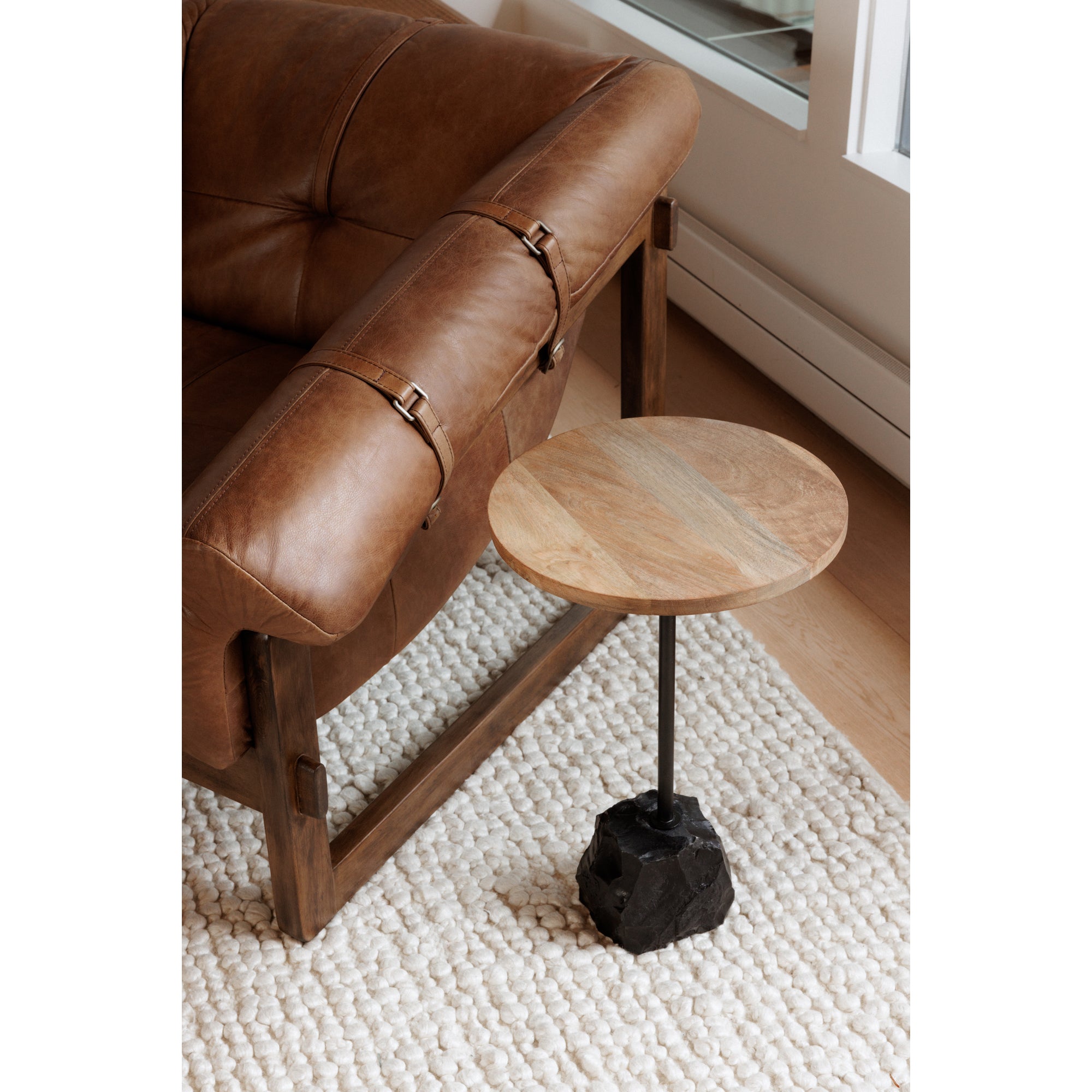 Bellos Accent Chair Open Road Brown by Moe's Home Collection - view 11