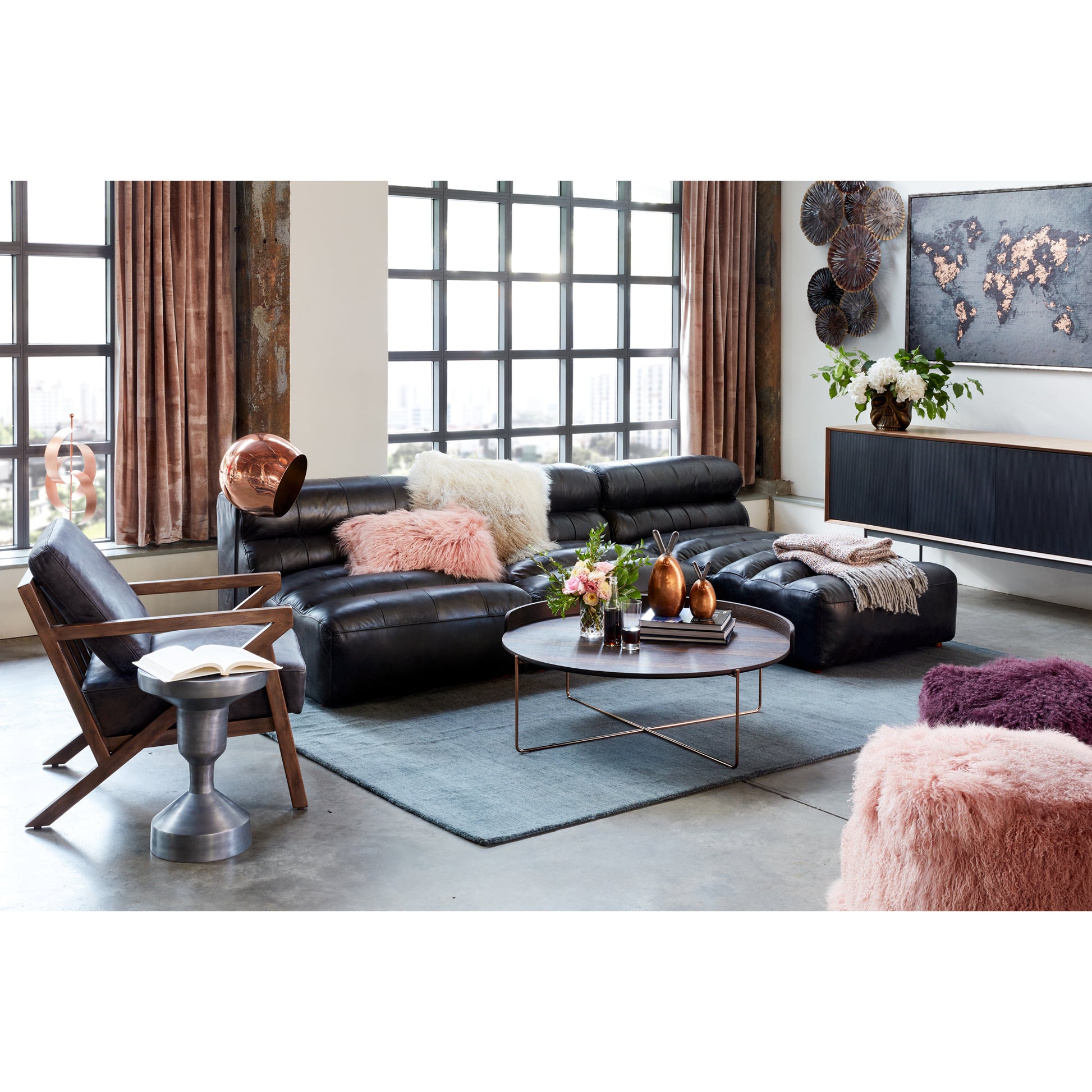 Araya Sideboard Brown by Moe's Home Collection - view 4