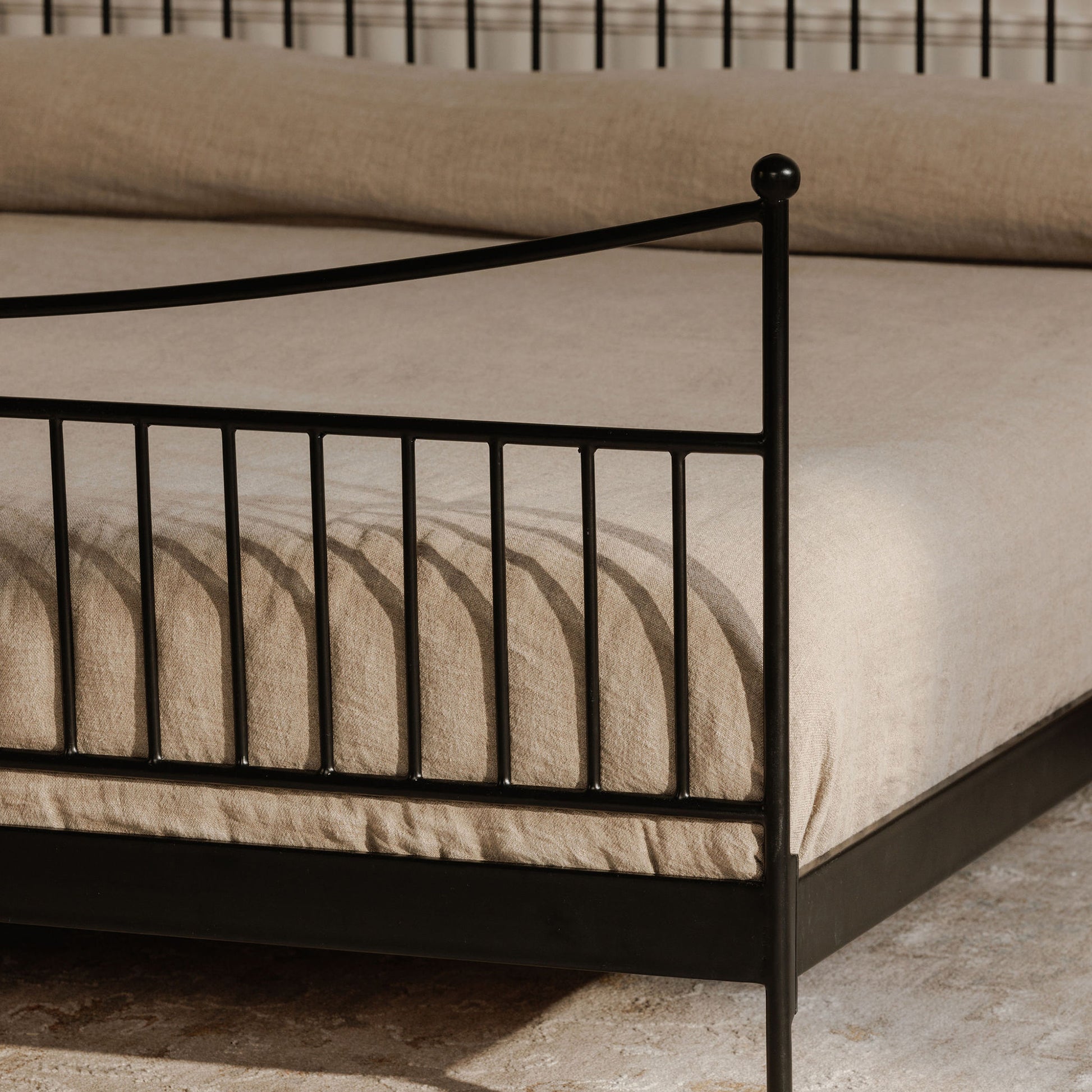 Monet Queen Bed Black by Moe's Home Collection - view 2