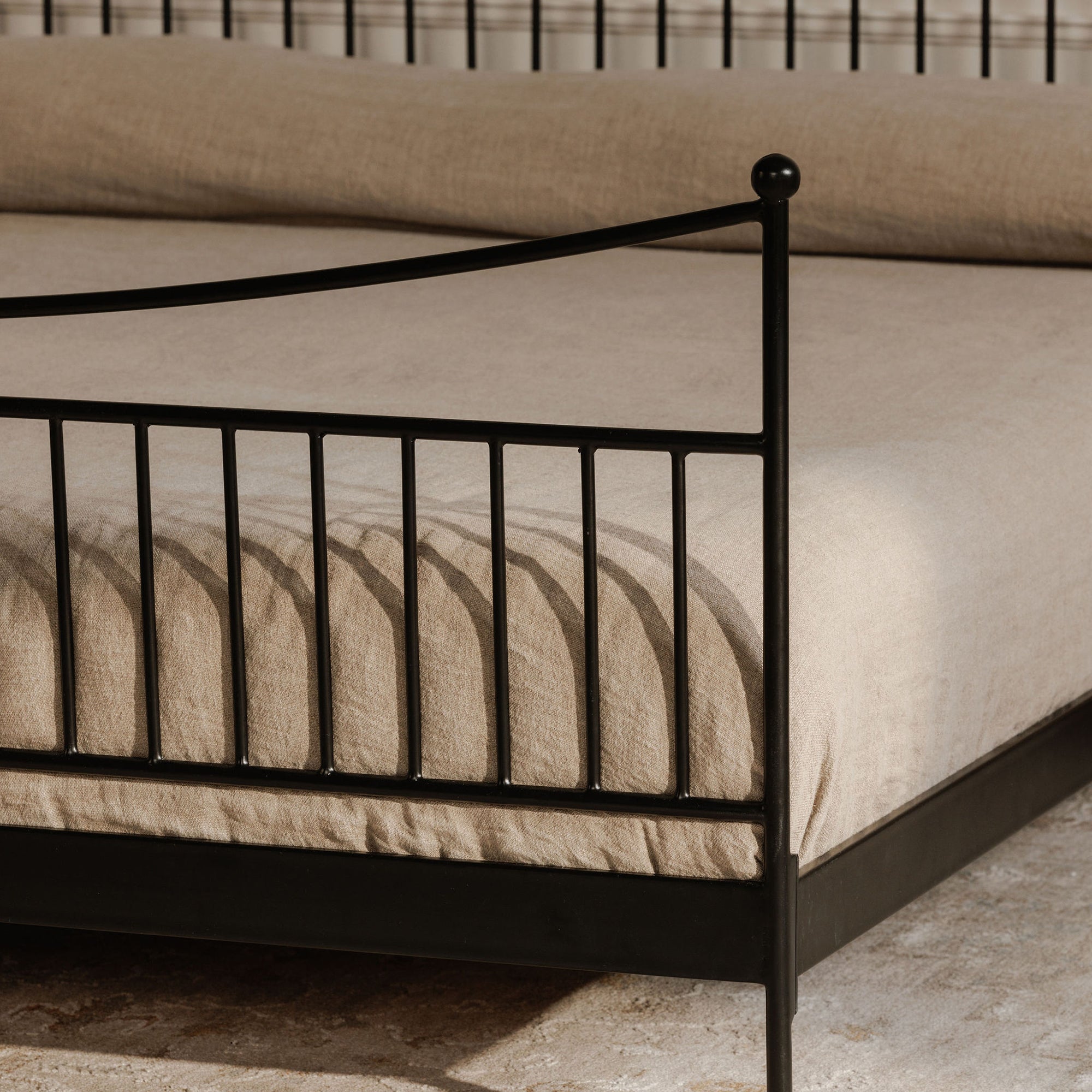Monet Queen Bed Black by Moe's Home Collection - view 2