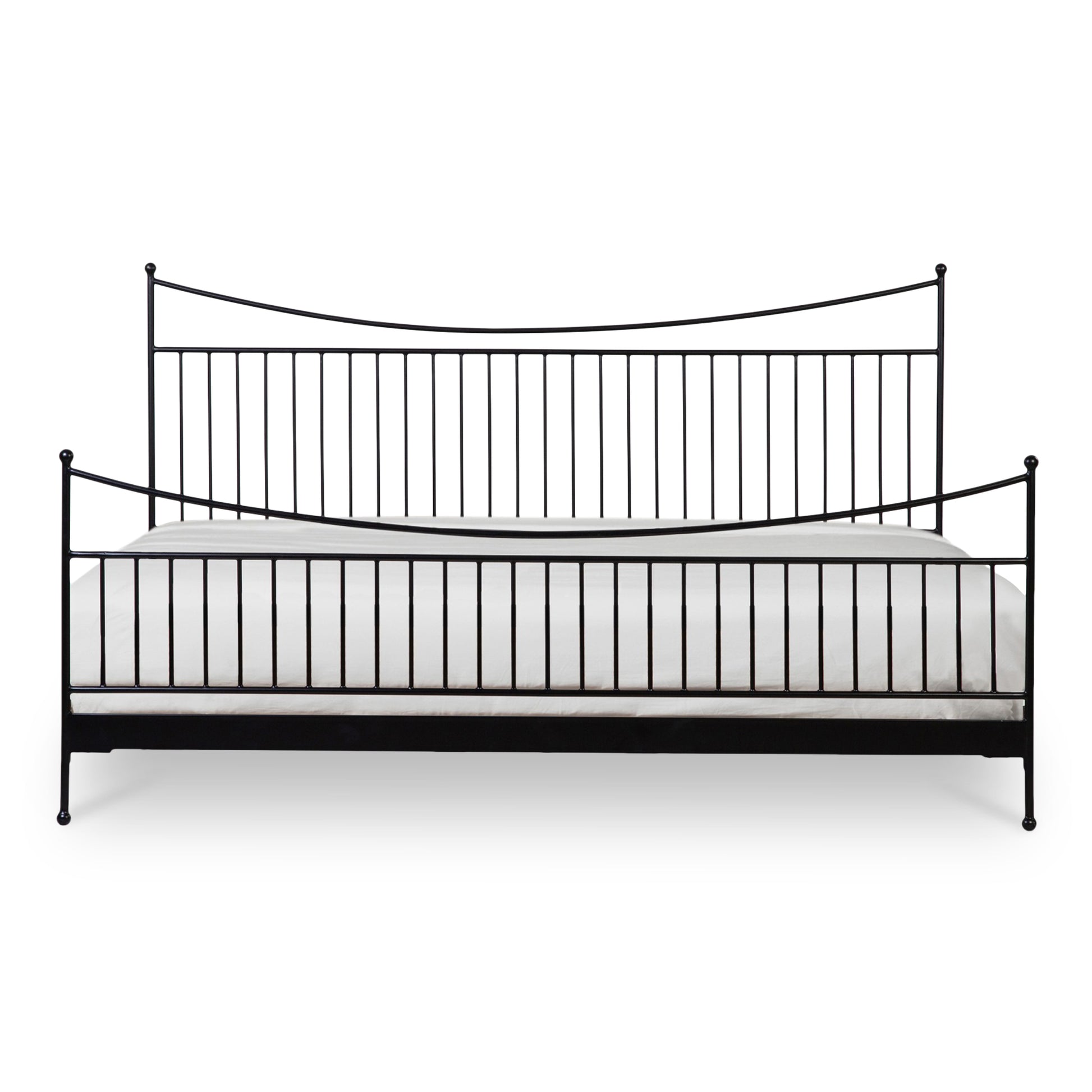 Monet Queen Bed Black by Moe's Home Collection