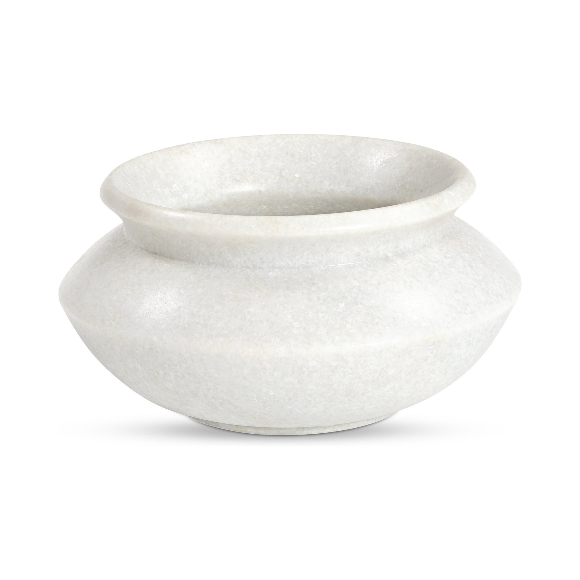 Romano Vessel White Marble by Moe's Home Collection